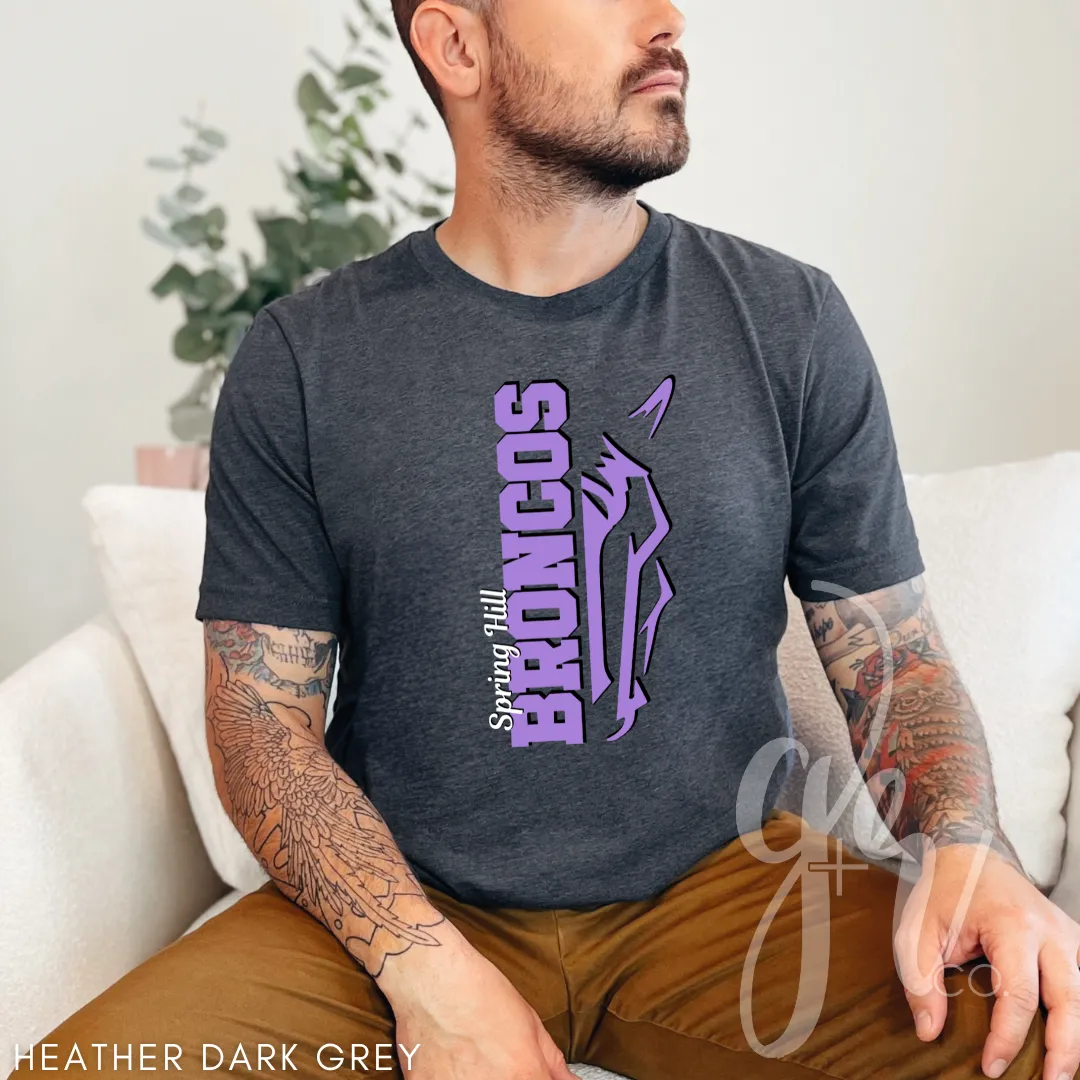 Broncos Mascot (Tees Sweatshirts)