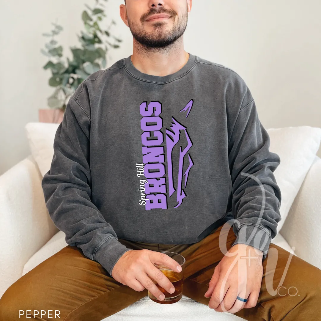 Broncos Mascot (Tees Sweatshirts)