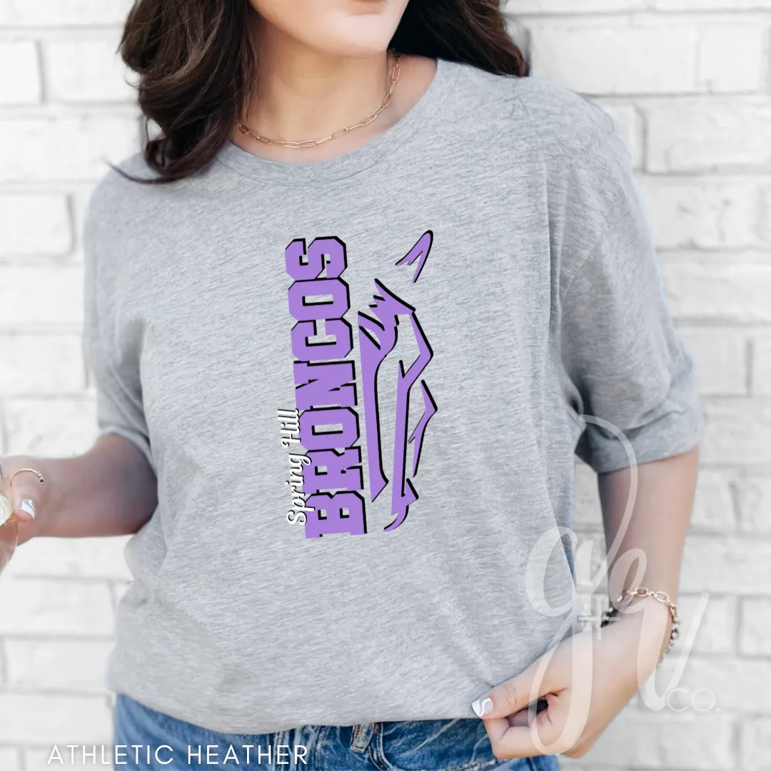 Broncos Mascot (Tees Sweatshirts)