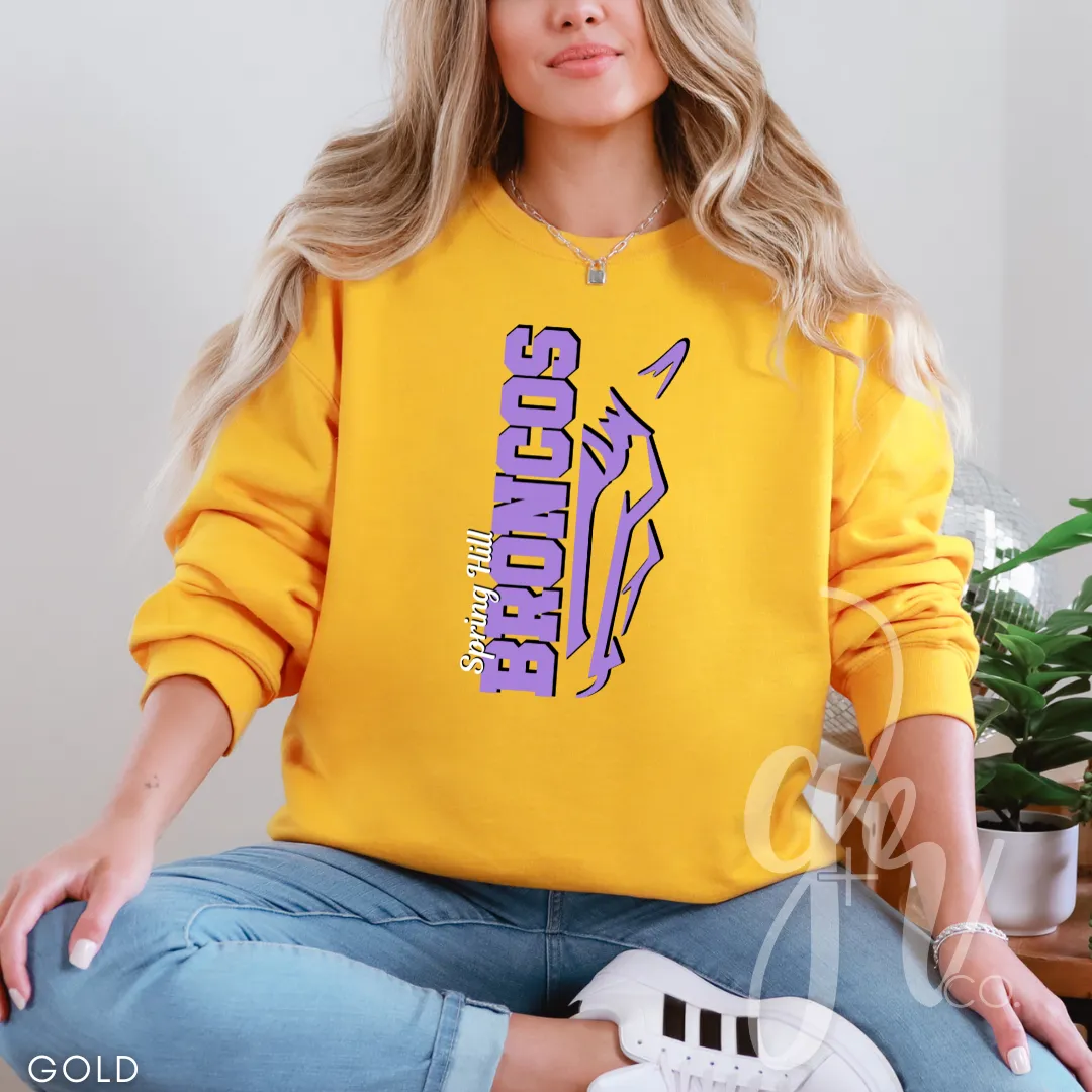 Broncos Mascot (Tees Sweatshirts)
