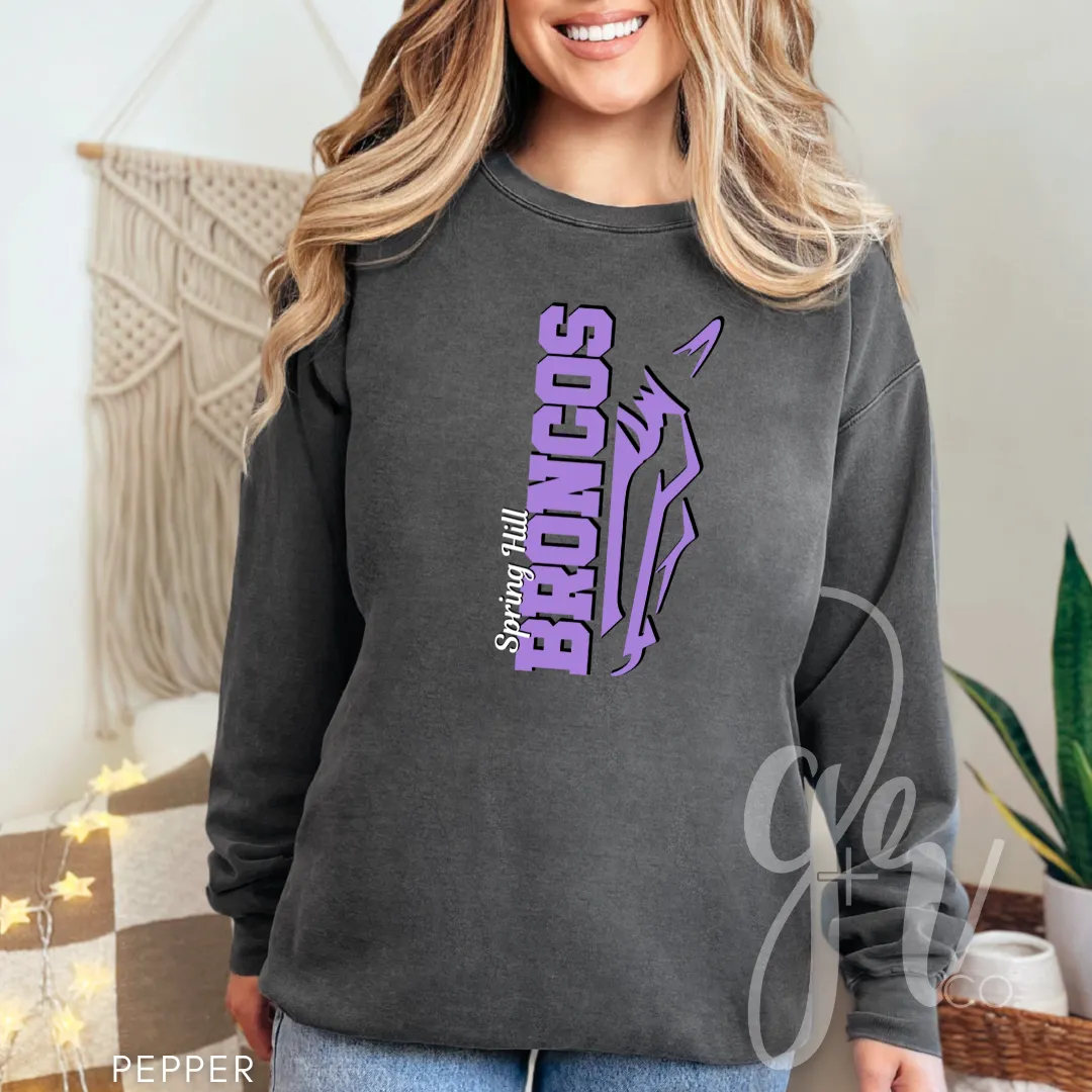 Broncos Mascot (Tees Sweatshirts)