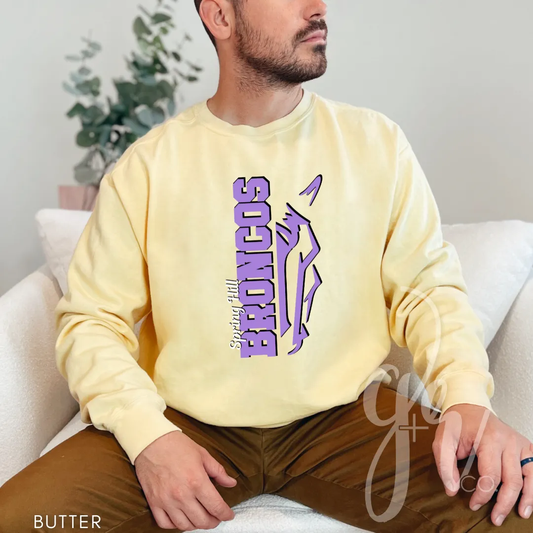 Broncos Mascot (Tees Sweatshirts)