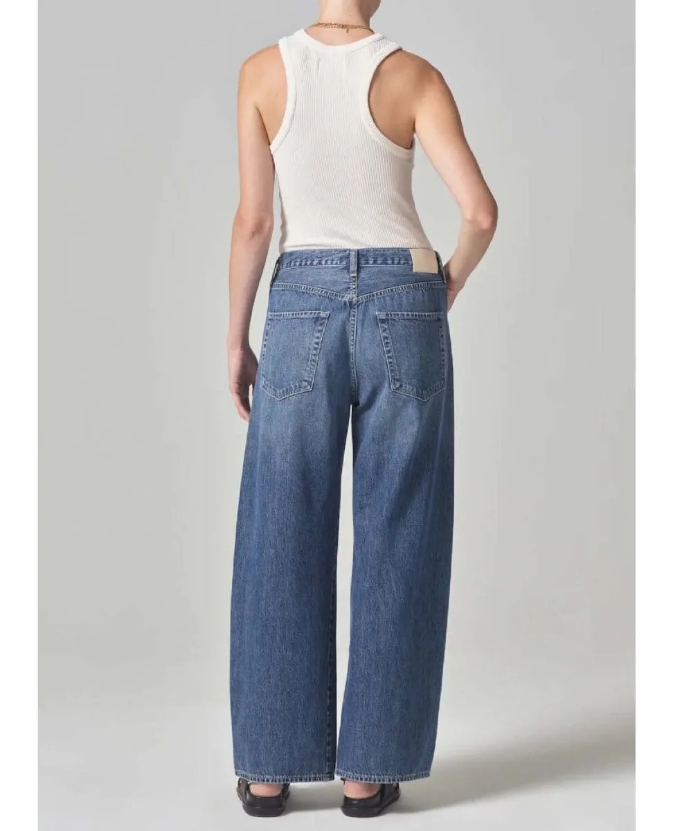 Brynn Drawstring Trouser in Atlantis