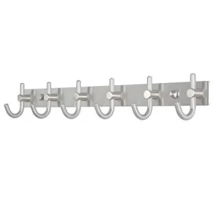 Caligrafx Coat Hooks, Heavy Duty Single Hat Kitchen Bath Towel Hook Robe Closet Clothes Hanger Rail Garment Rack Holder Home, Wall Mounted