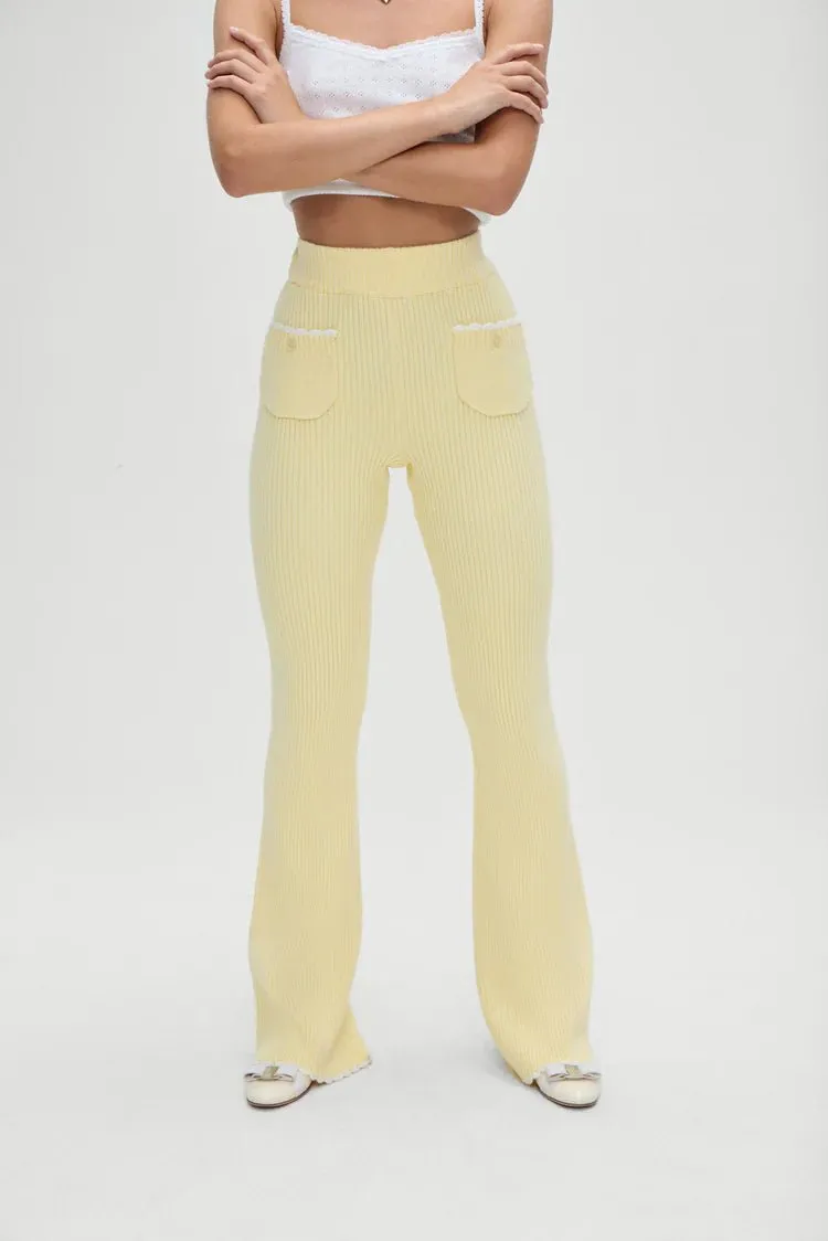 Camden Ribbed Knit Pant