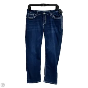 Capris By Apt 9 In Blue Denim, Size: 8
