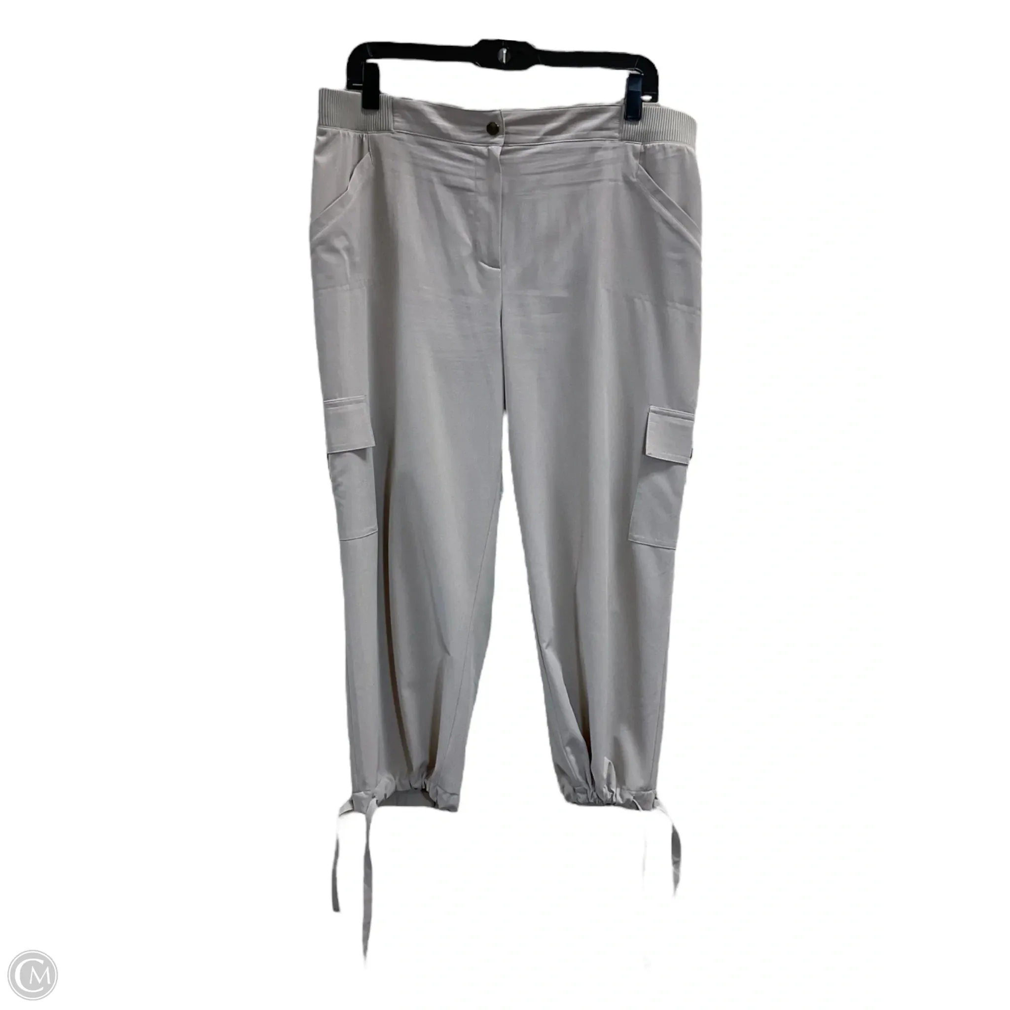Capris By Chicos In Tan, Size: L