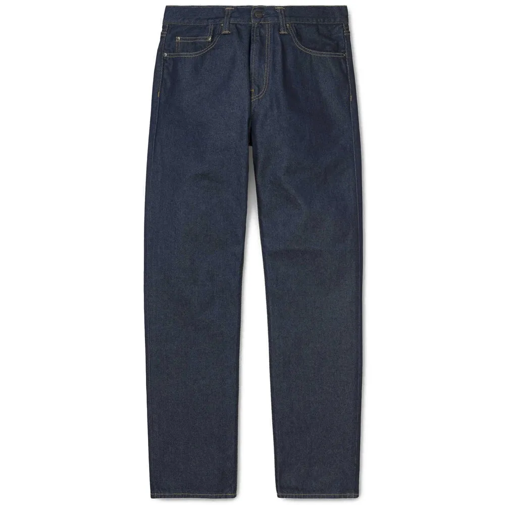 Carhartt Pontiac Pant Milton Denim - Blue Rinsed