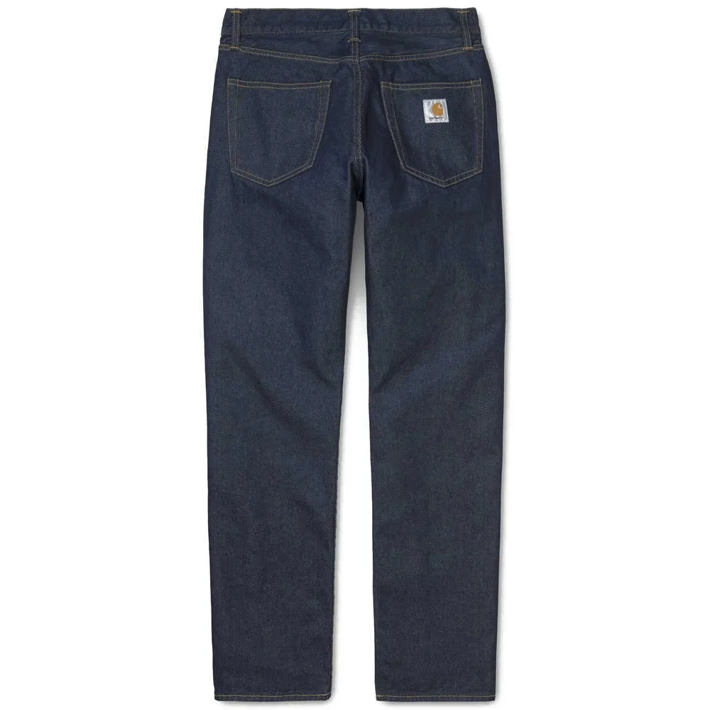 Carhartt Pontiac Pant Milton Denim - Blue Rinsed