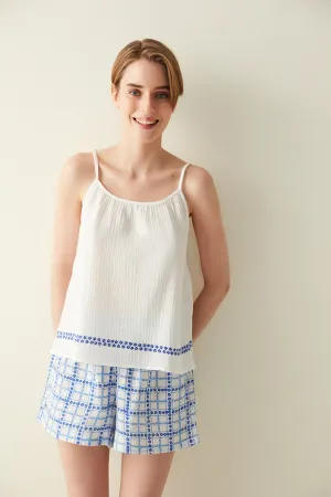 Carrie Solid Pyjama Tops