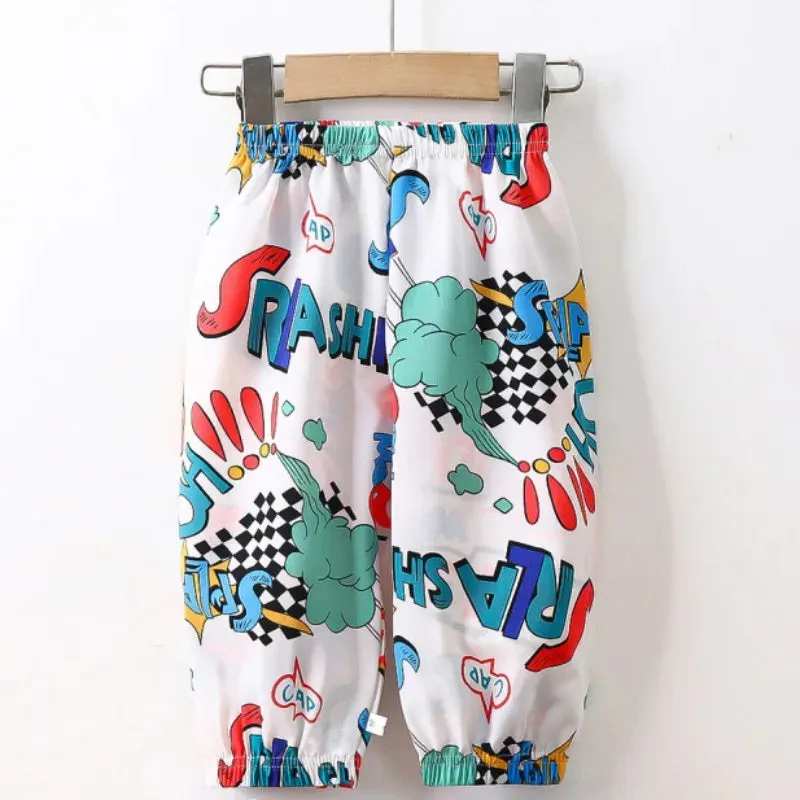 Cartoon Soft Ankle Pants