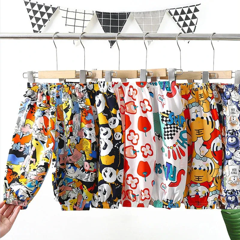 Cartoon Soft Ankle Pants