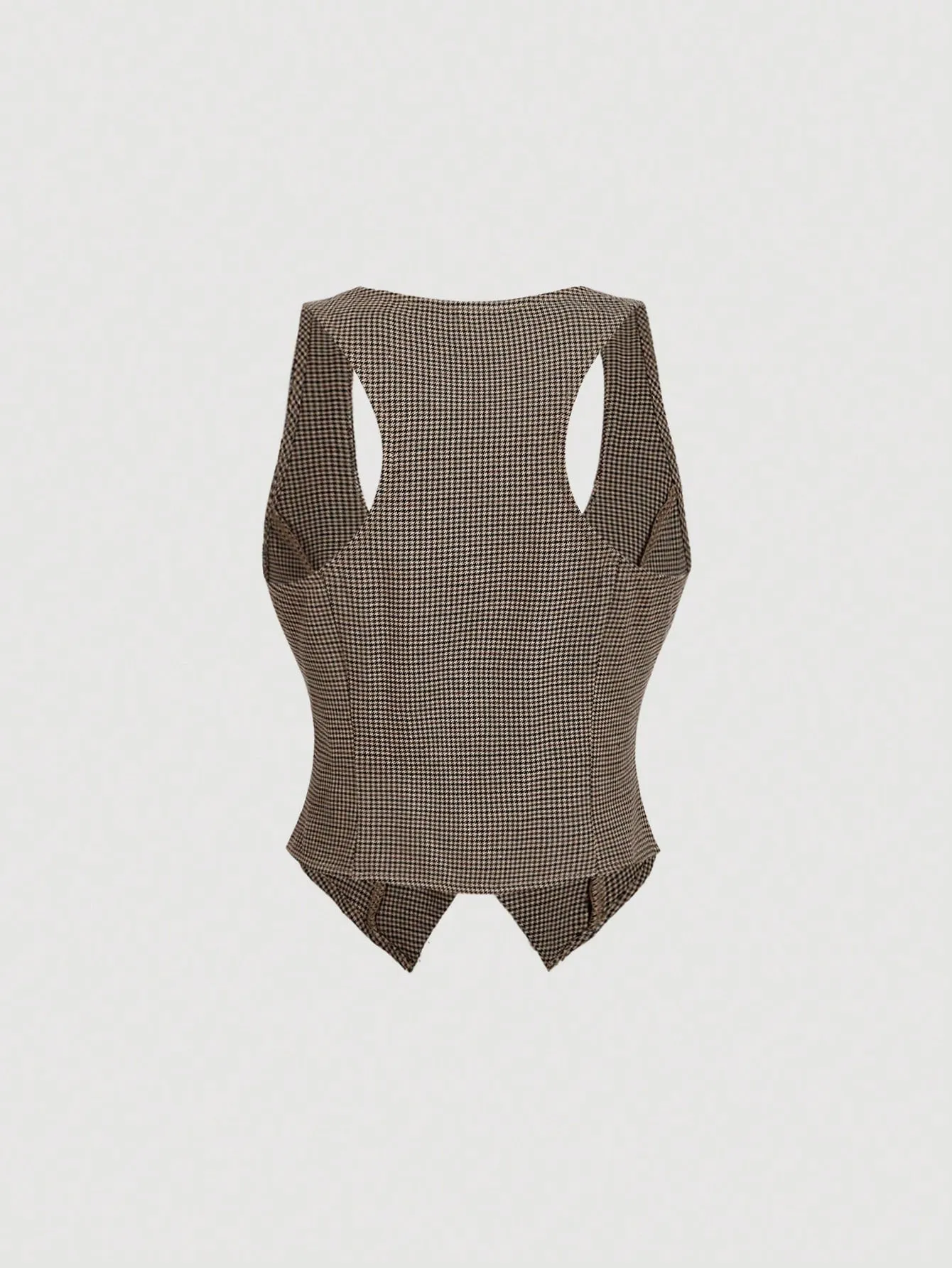 Chaleco vintage a cuadros de Cherry Vibes en