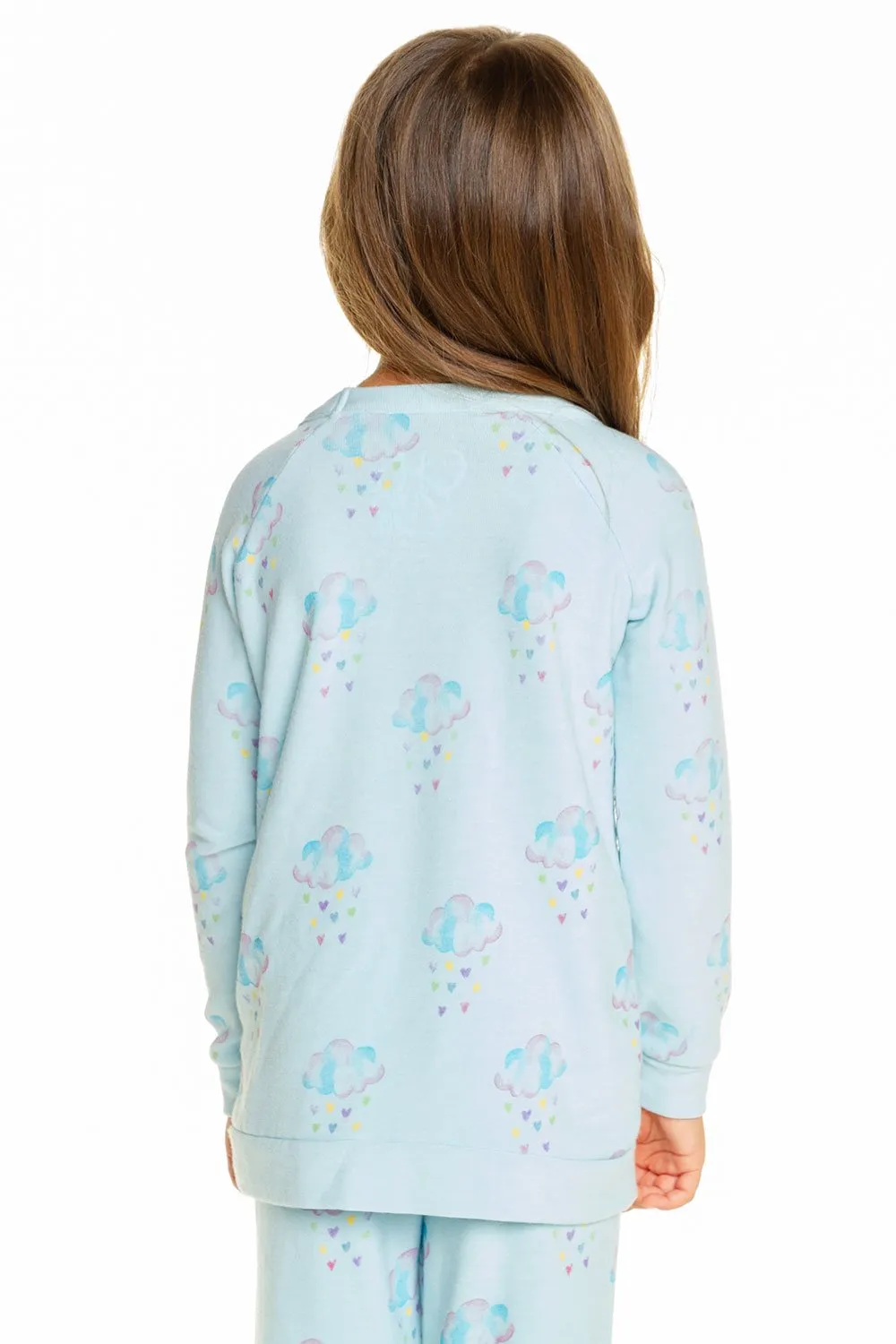 Chaser Happy Clouds Cozy Knit Pullover