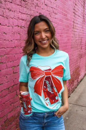 Cherry Slush Graphic Tee • Mint