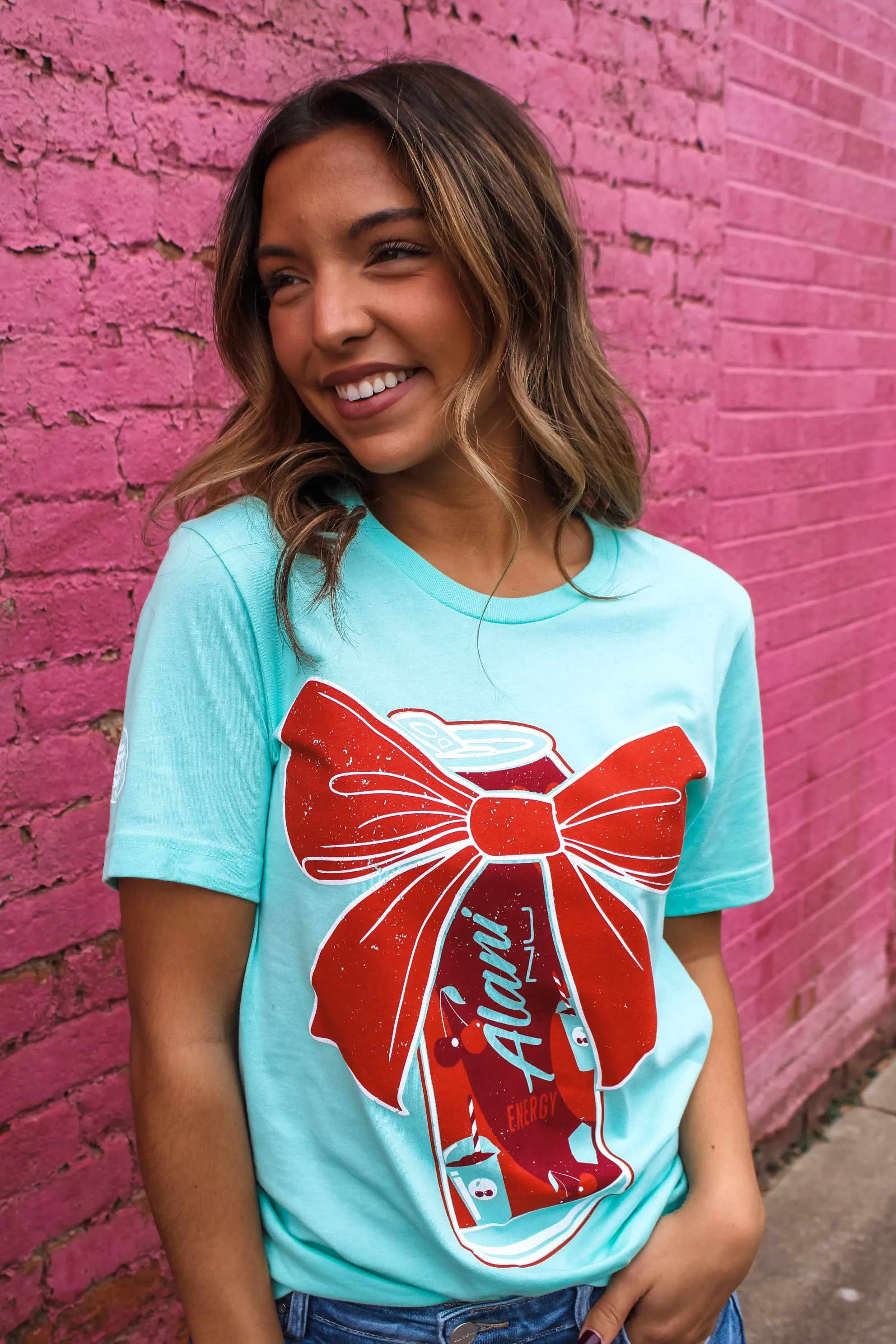 Cherry Slush Graphic Tee • Mint