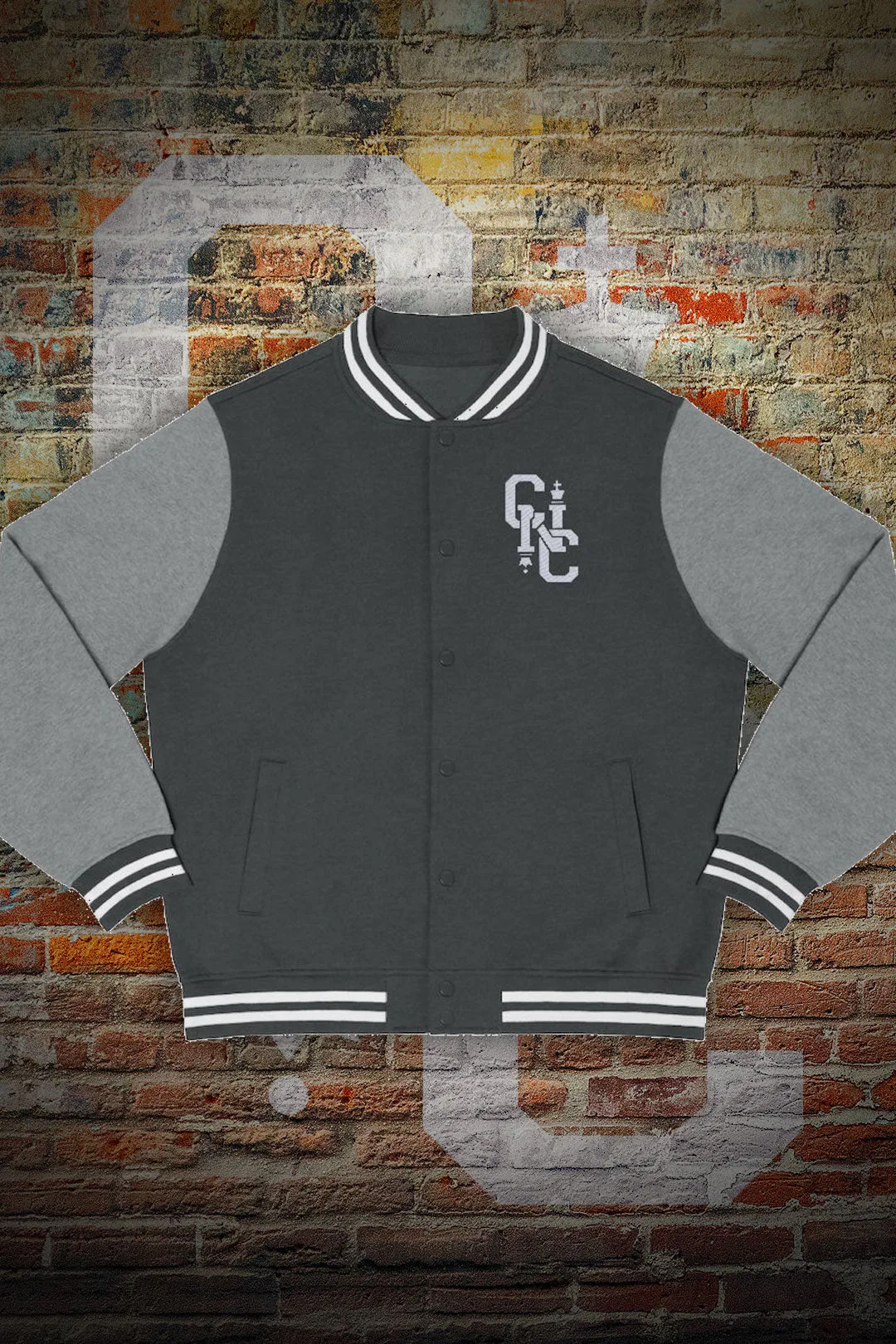 Chess N Checks - King "Emblem"  Letterman Jacket