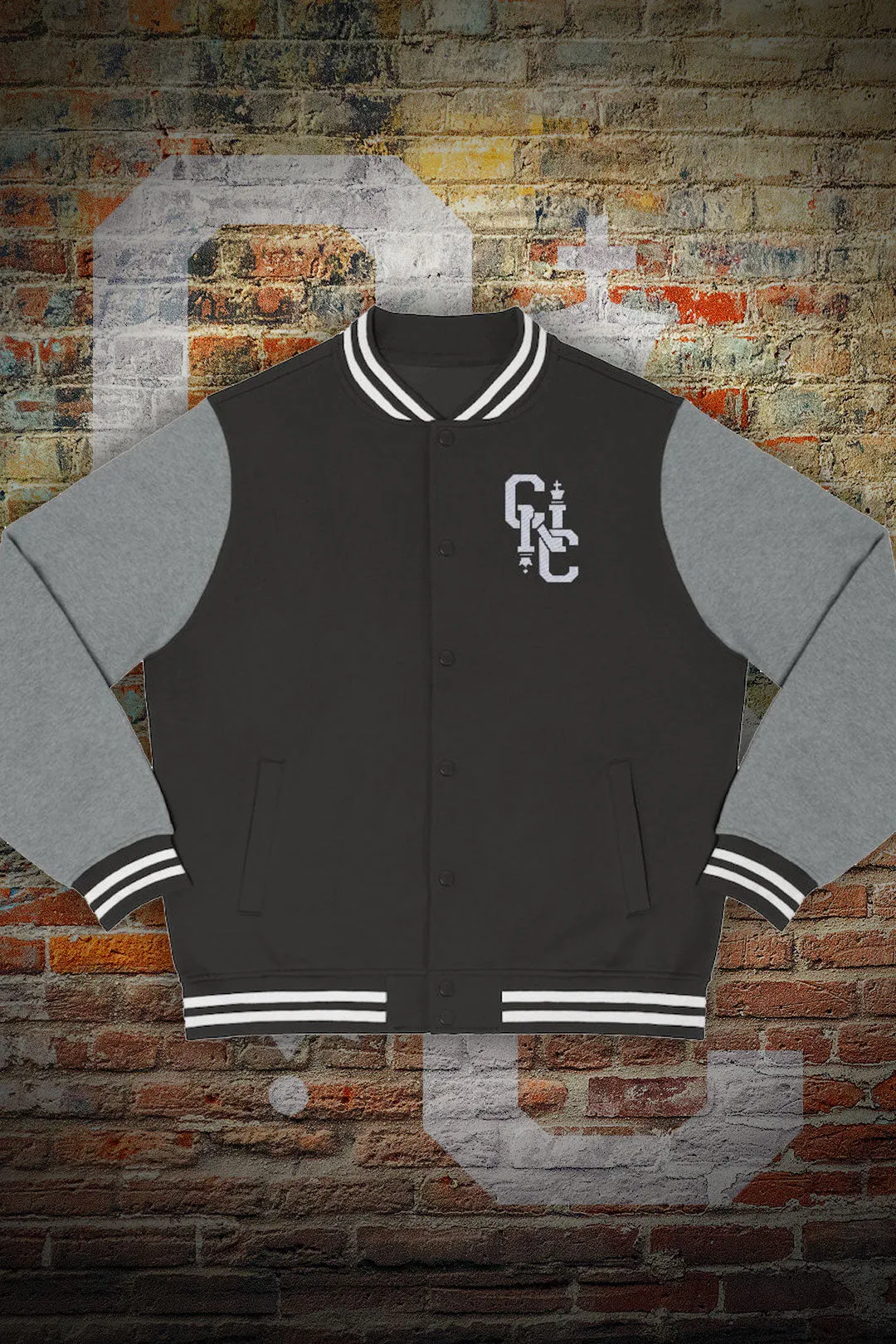 Chess N Checks - King "Emblem"  Letterman Jacket