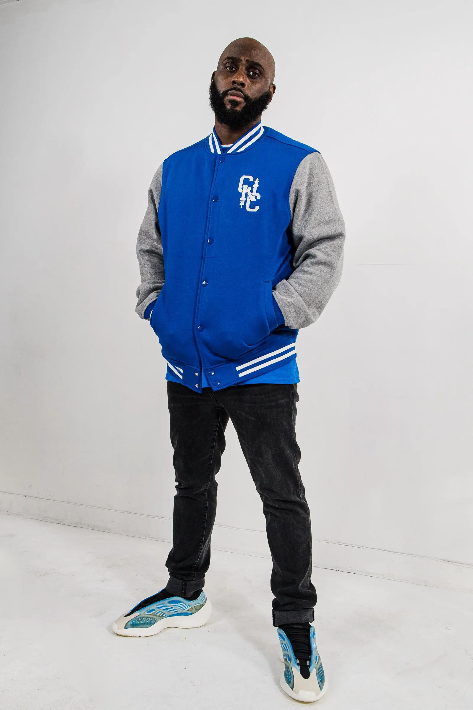 Chess N Checks - King "Emblem"  Letterman Jacket