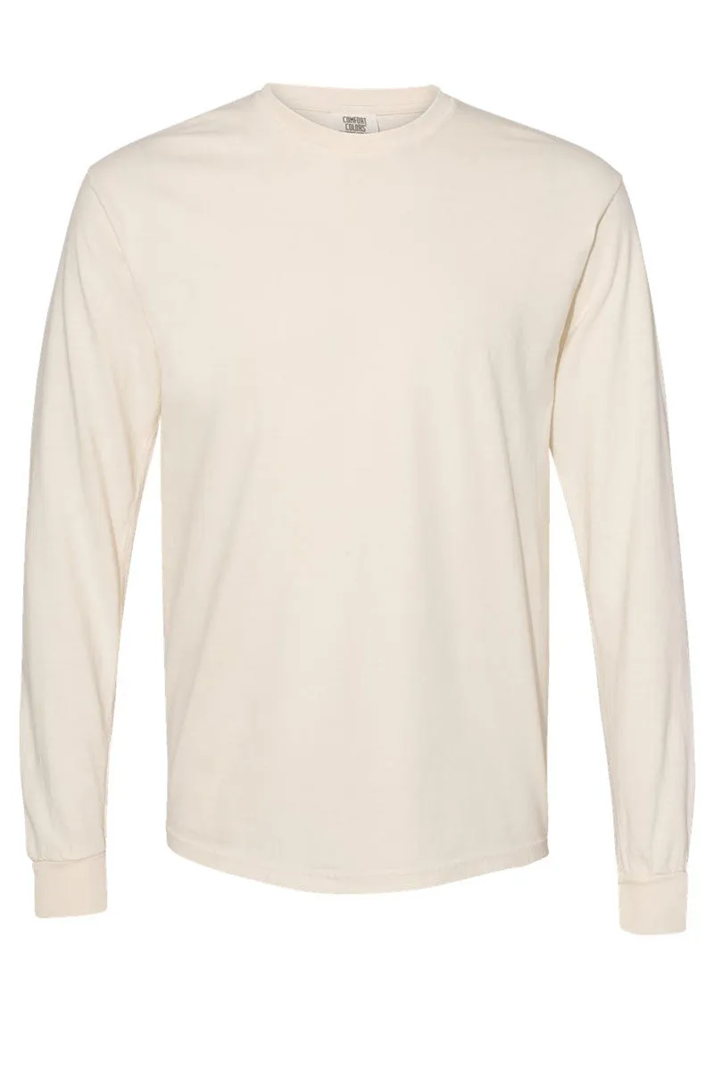 Chinoiserie Stocking Comfort Colors Heavyweight Long Sleeve T-Shirt