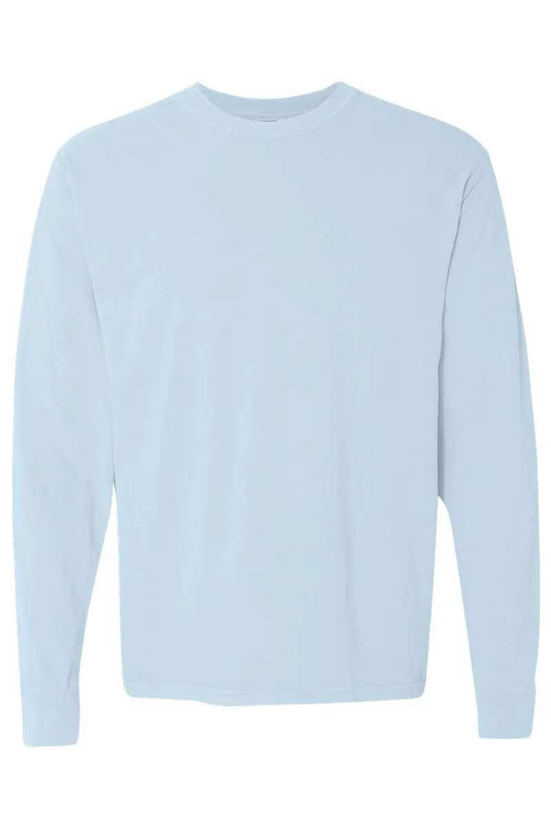 Chinoiserie Stocking Comfort Colors Heavyweight Long Sleeve T-Shirt