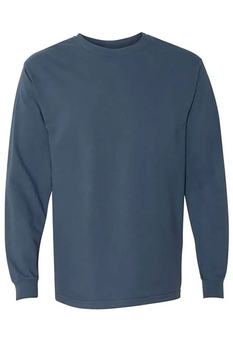 Chinoiserie Stocking Comfort Colors Heavyweight Long Sleeve T-Shirt