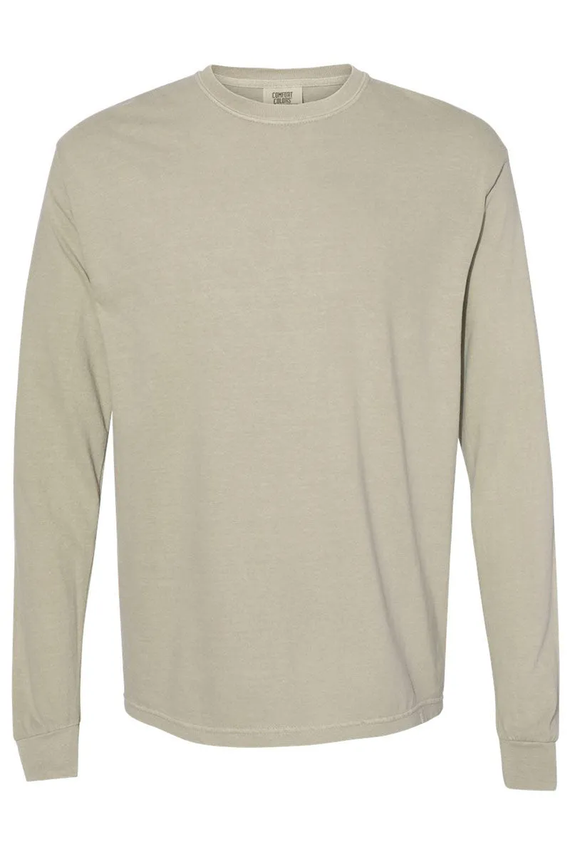 Chinoiserie Stocking Comfort Colors Heavyweight Long Sleeve T-Shirt