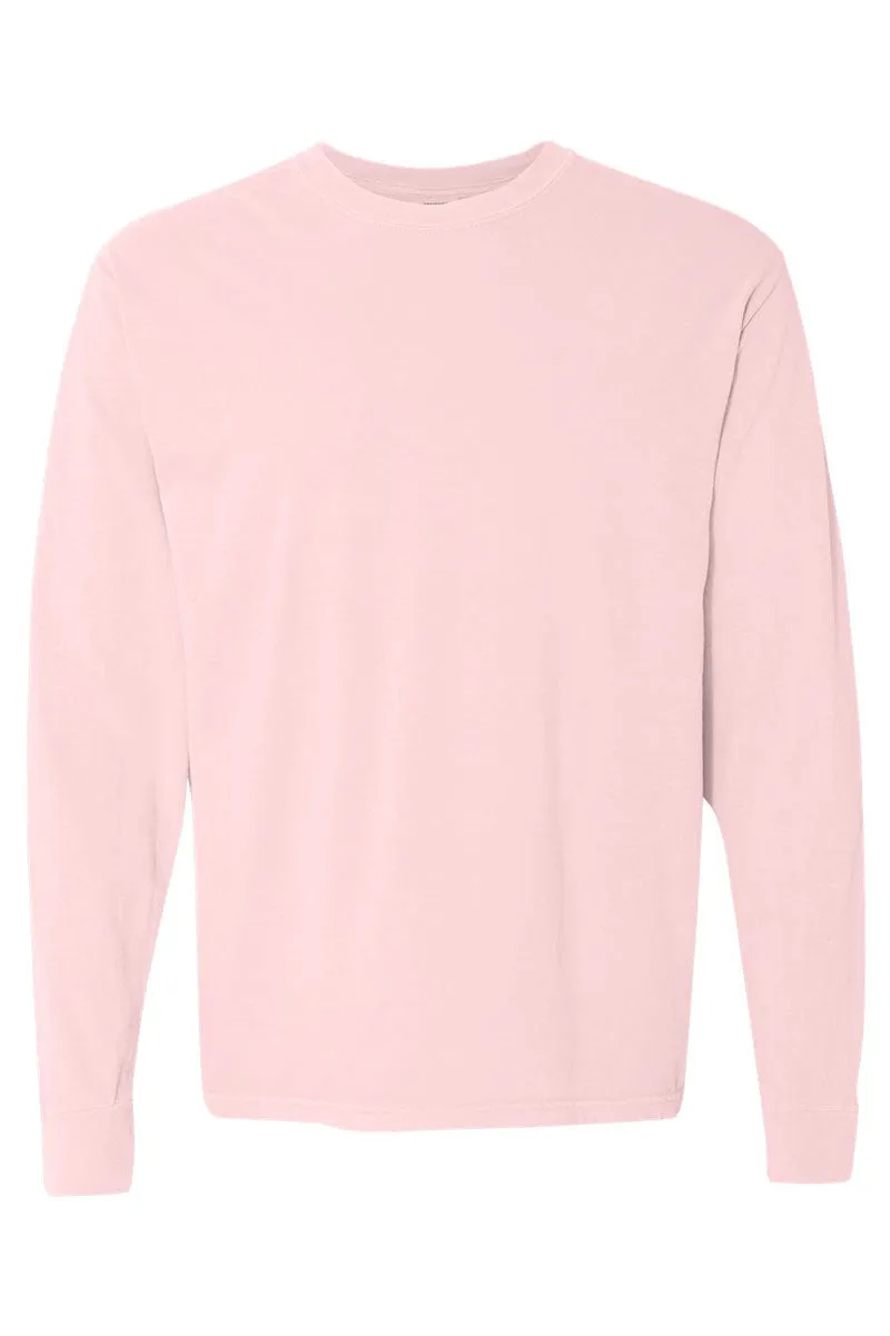 Chinoiserie Stocking Comfort Colors Heavyweight Long Sleeve T-Shirt