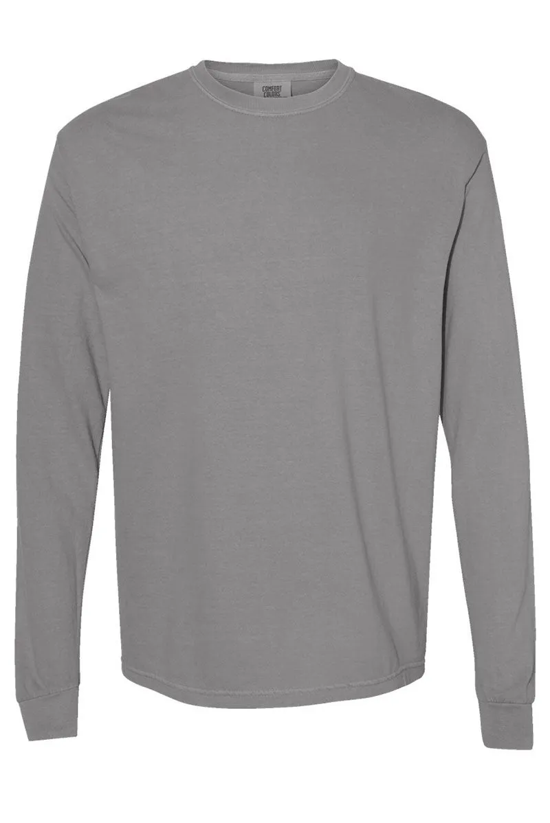 Chinoiserie Stocking Comfort Colors Heavyweight Long Sleeve T-Shirt