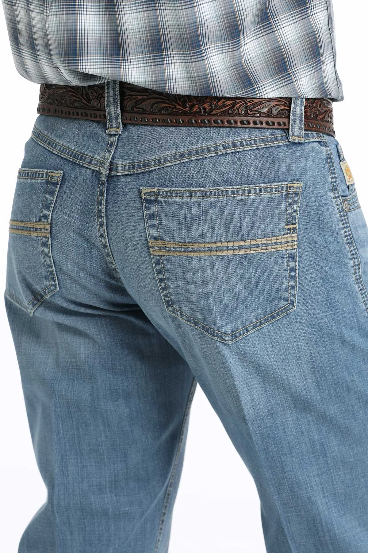 Cinch Carter 2.0 Light Stonewash Performance Denim Jeans for Men
