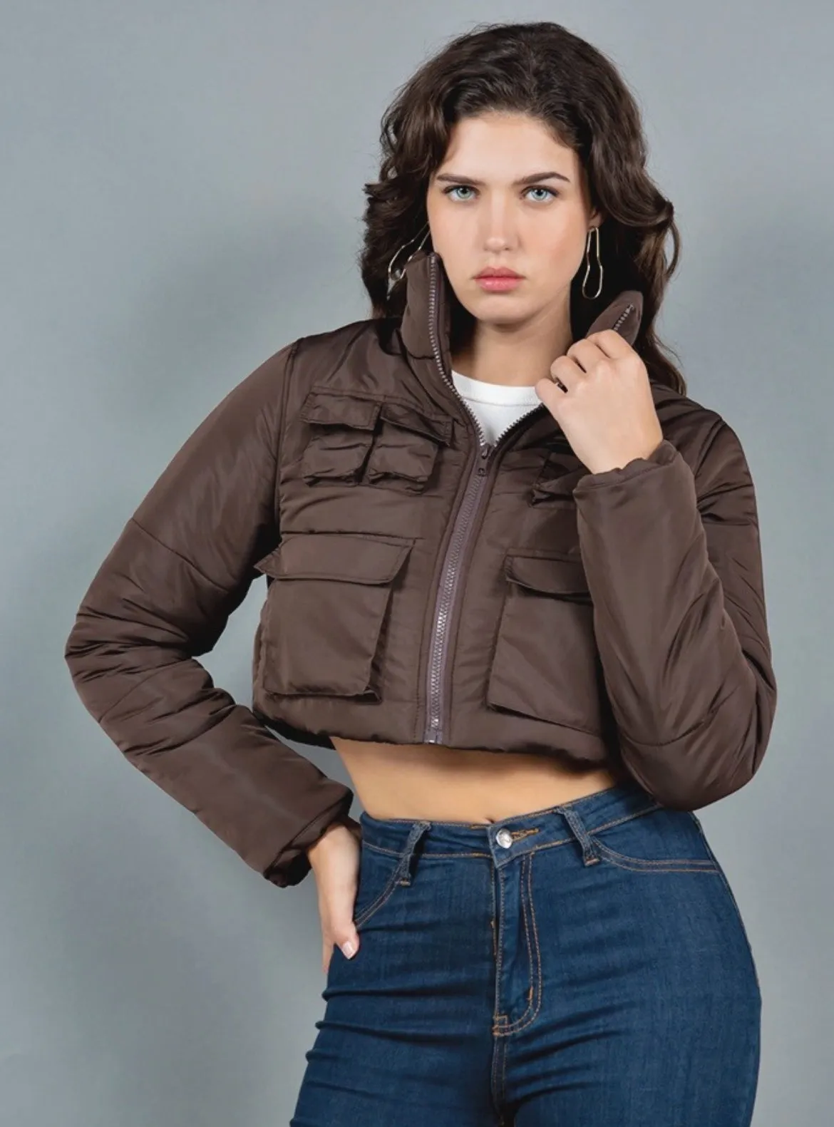 “City Girl” Crop Jacket