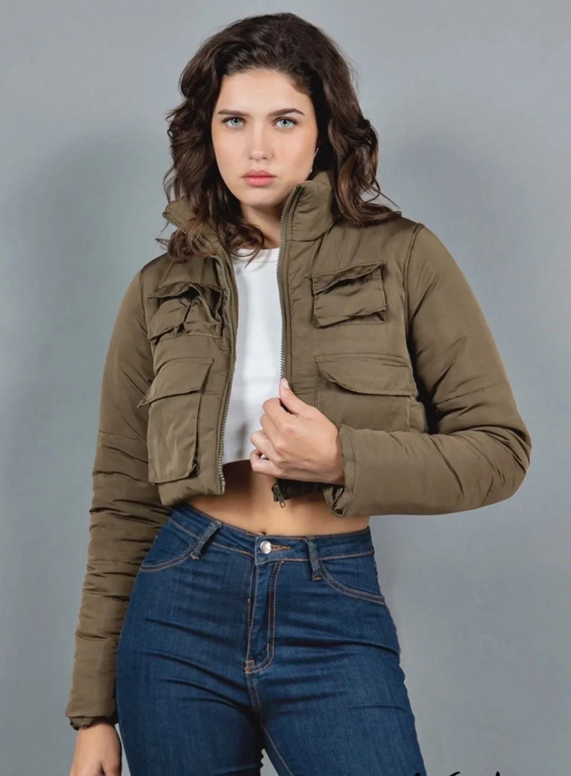“City Girl” Crop Jacket