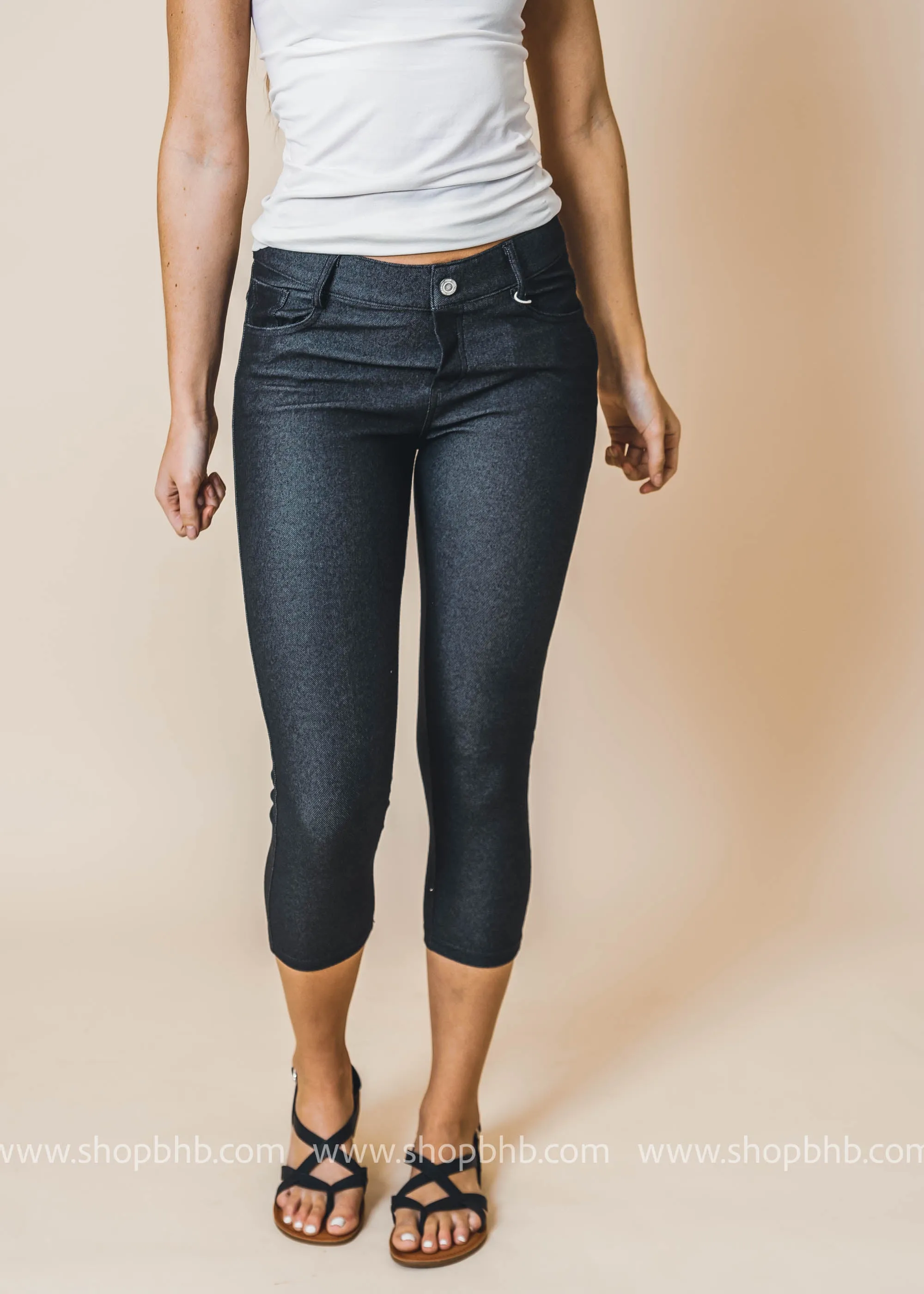 Classic Jeggings Capris - Final Sale