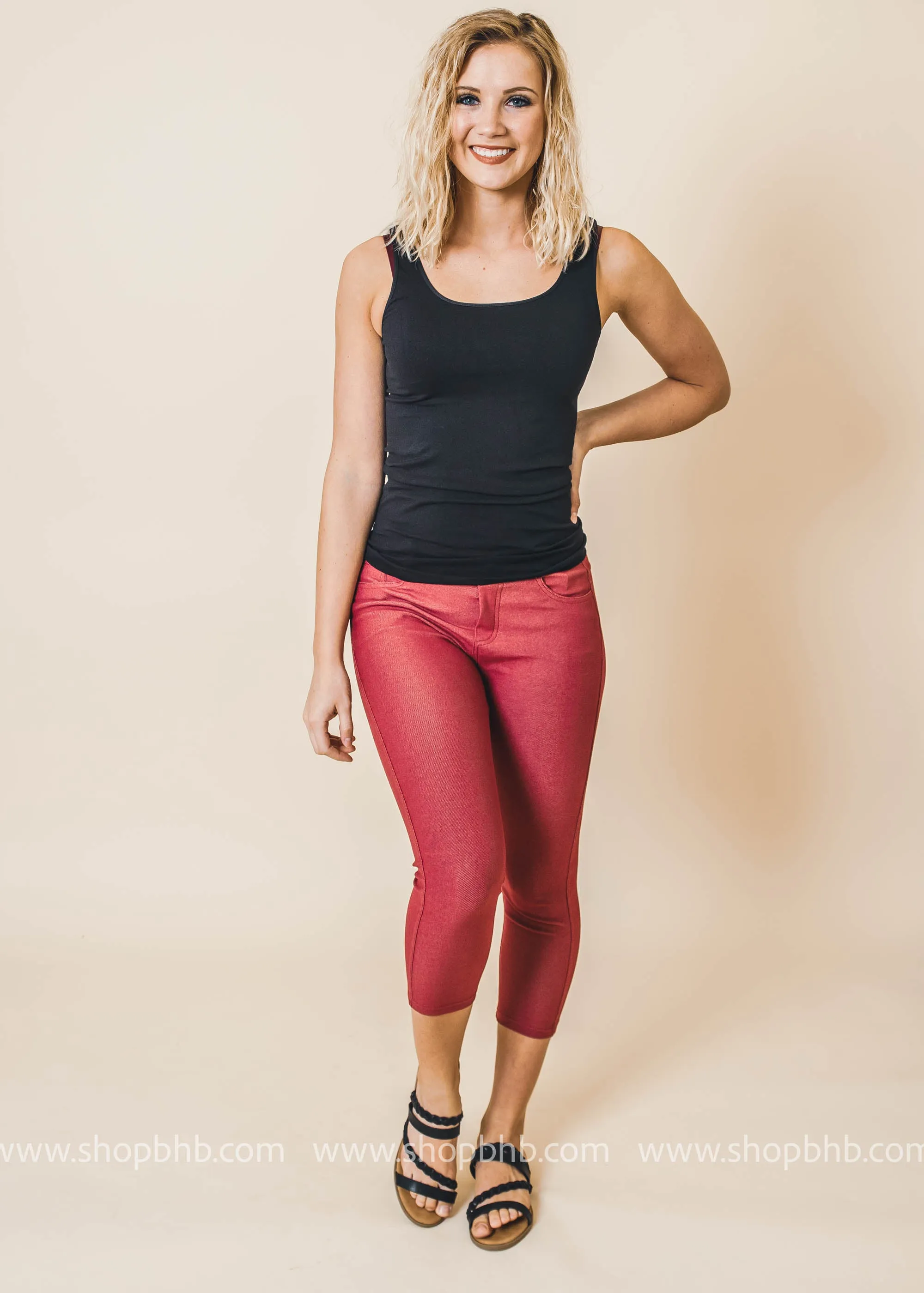 Classic Jeggings Capris - Final Sale