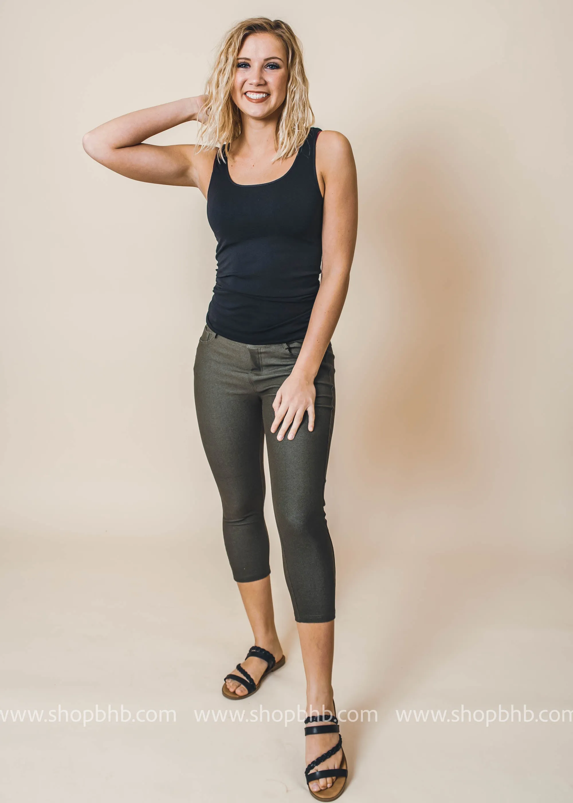 Classic Jeggings Capris - Final Sale