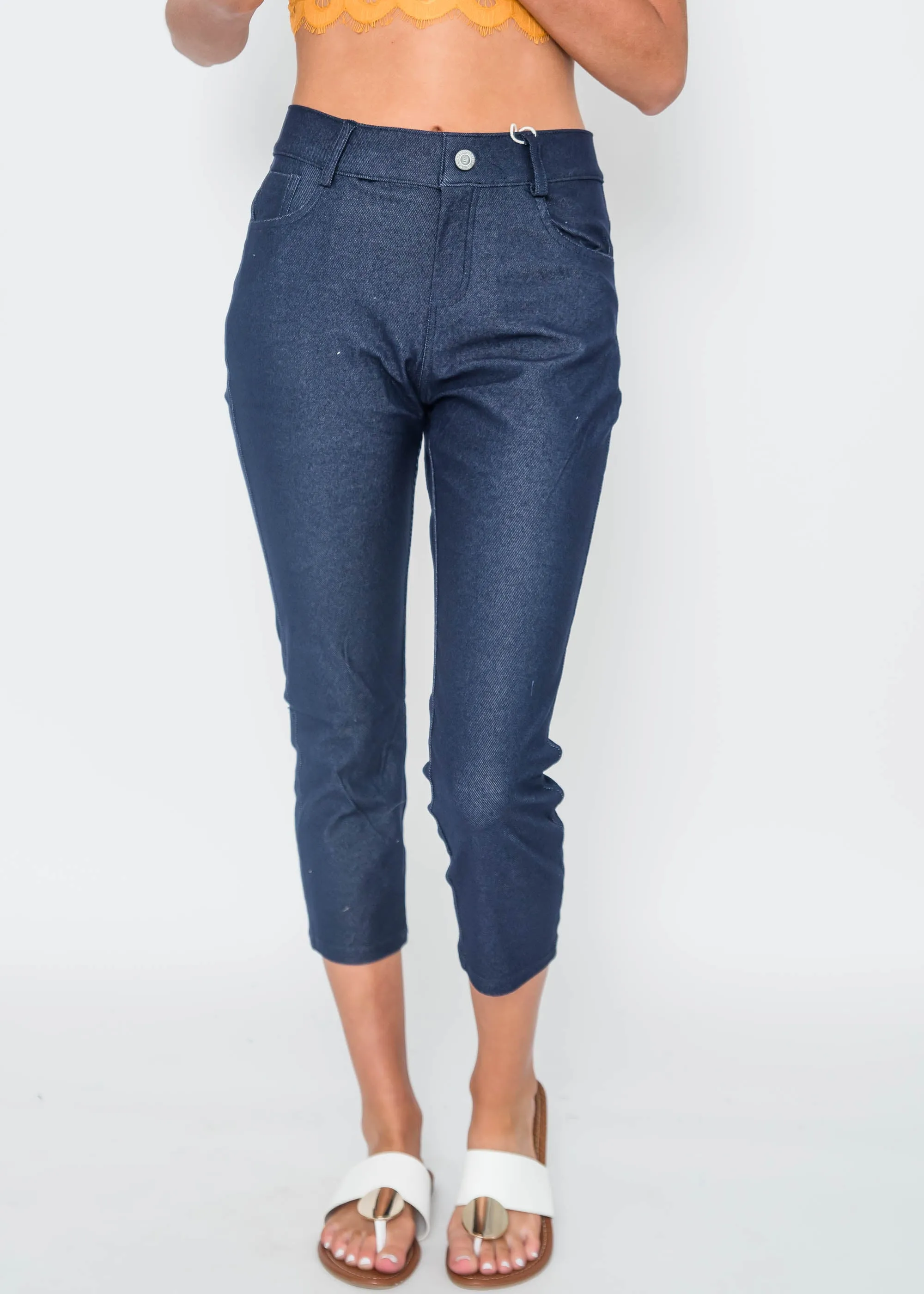 Classic Jeggings Capris - Final Sale