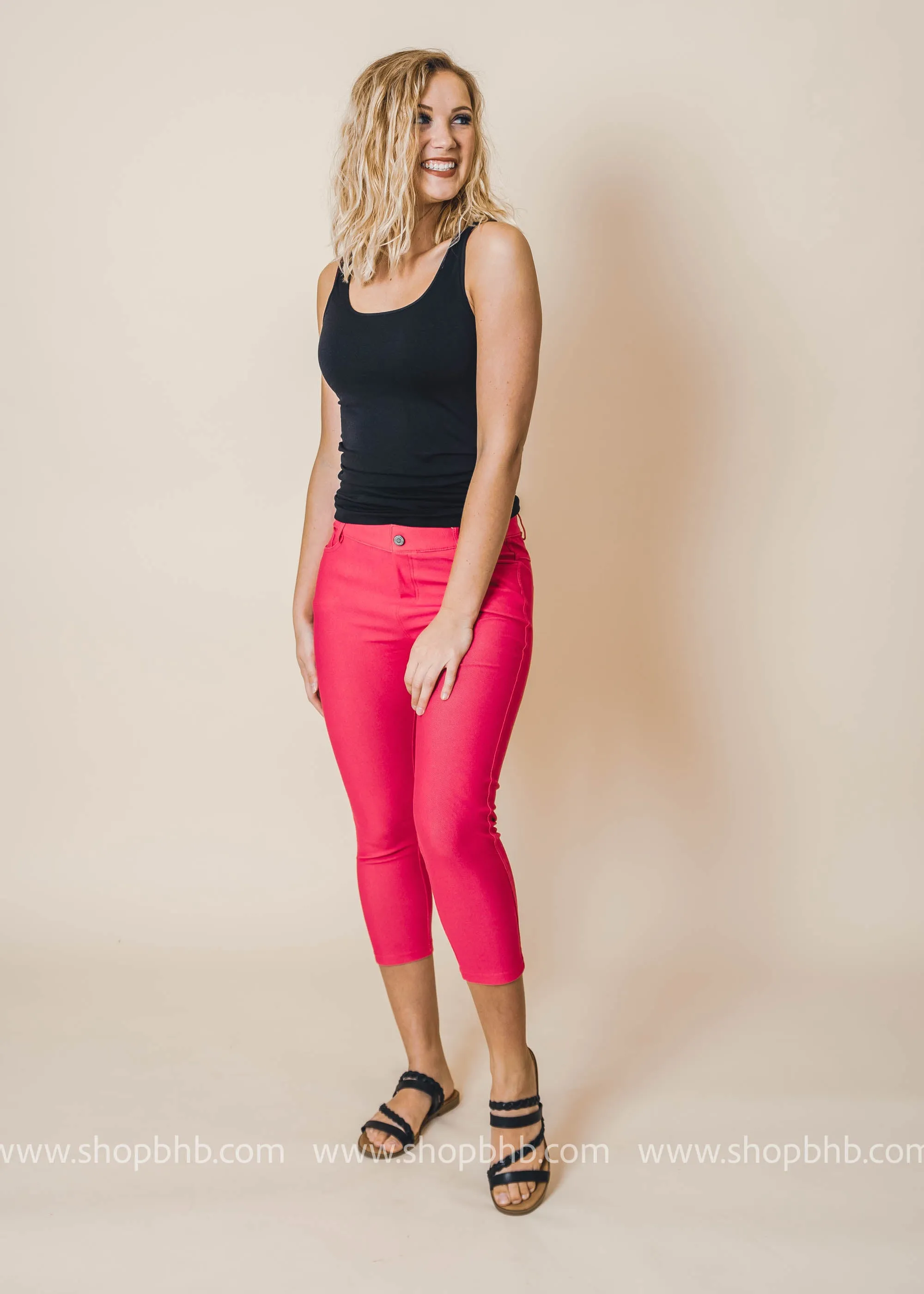 Classic Jeggings Capris - Final Sale