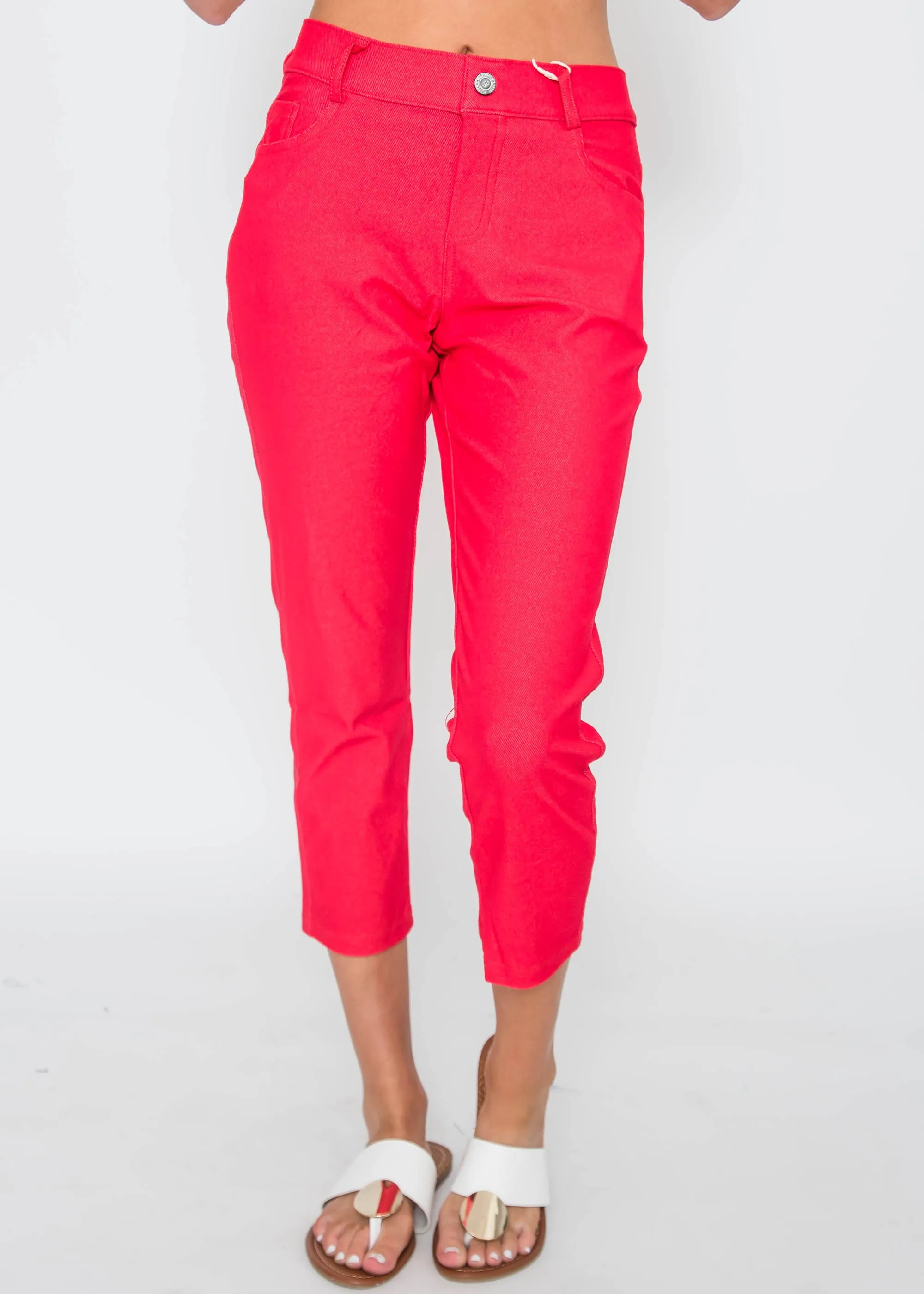 Classic Jeggings Capris - Final Sale