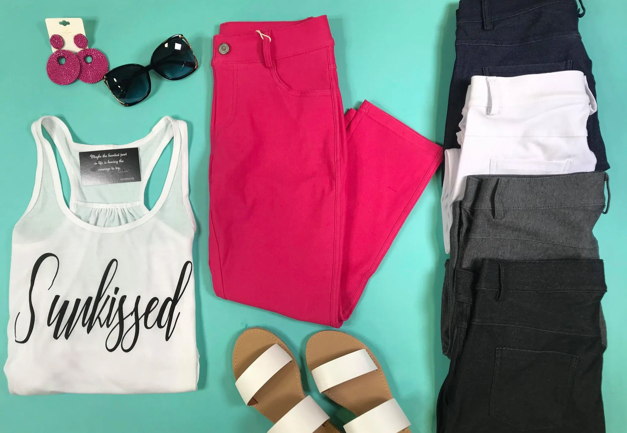 Classic Jeggings Capris - Final Sale