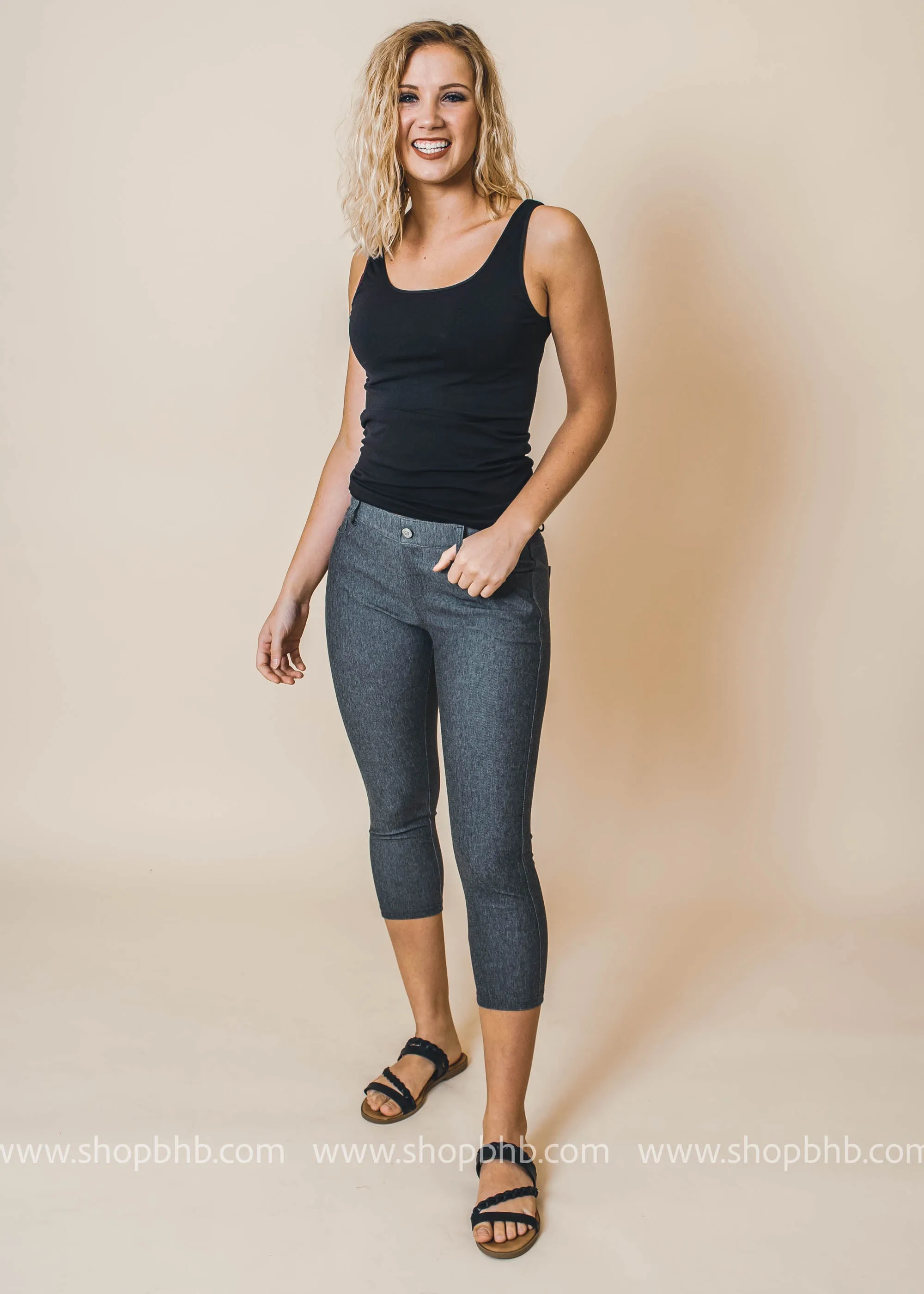 Classic Jeggings Capris - Final Sale