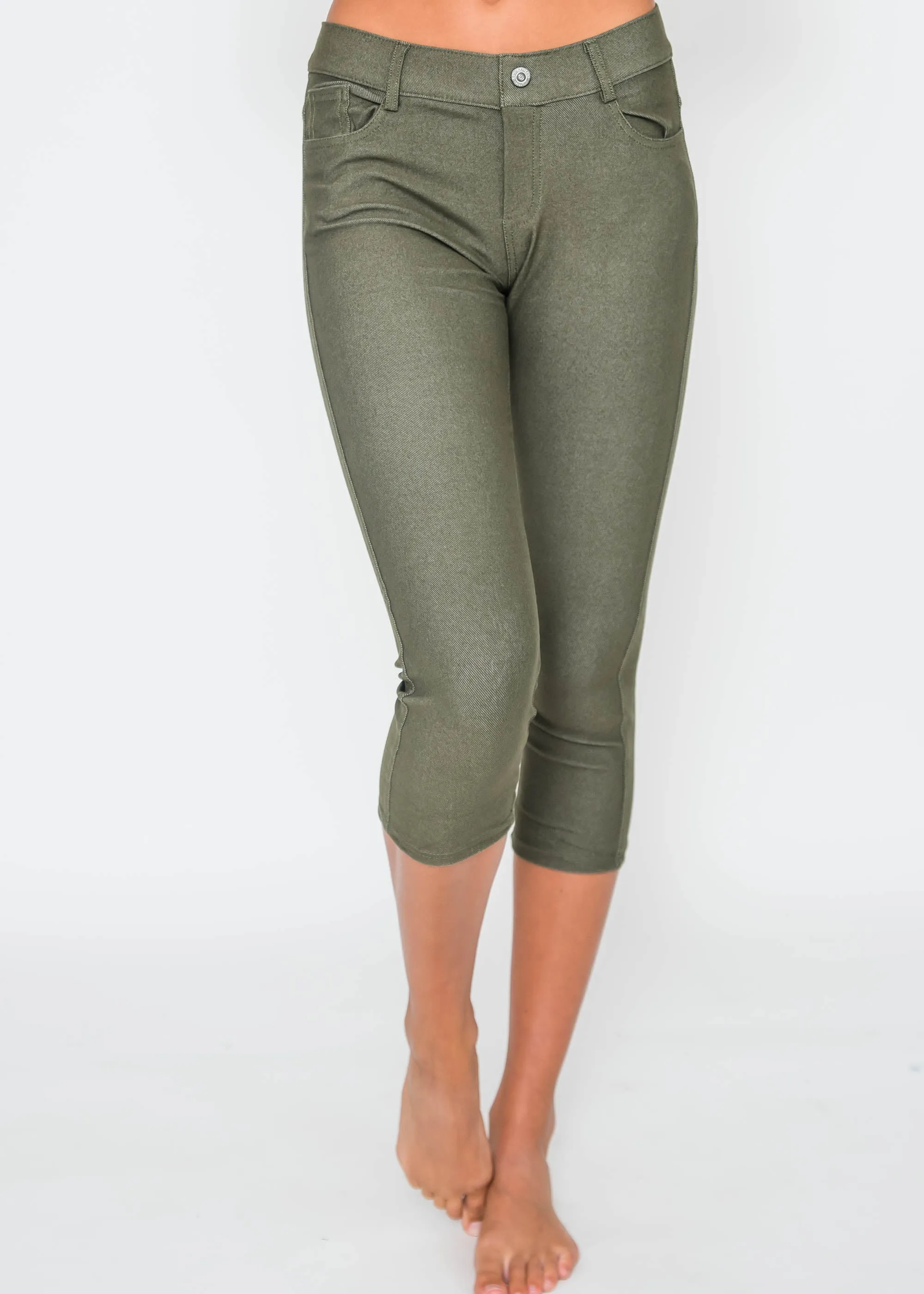 Classic Jeggings Capris - Final Sale