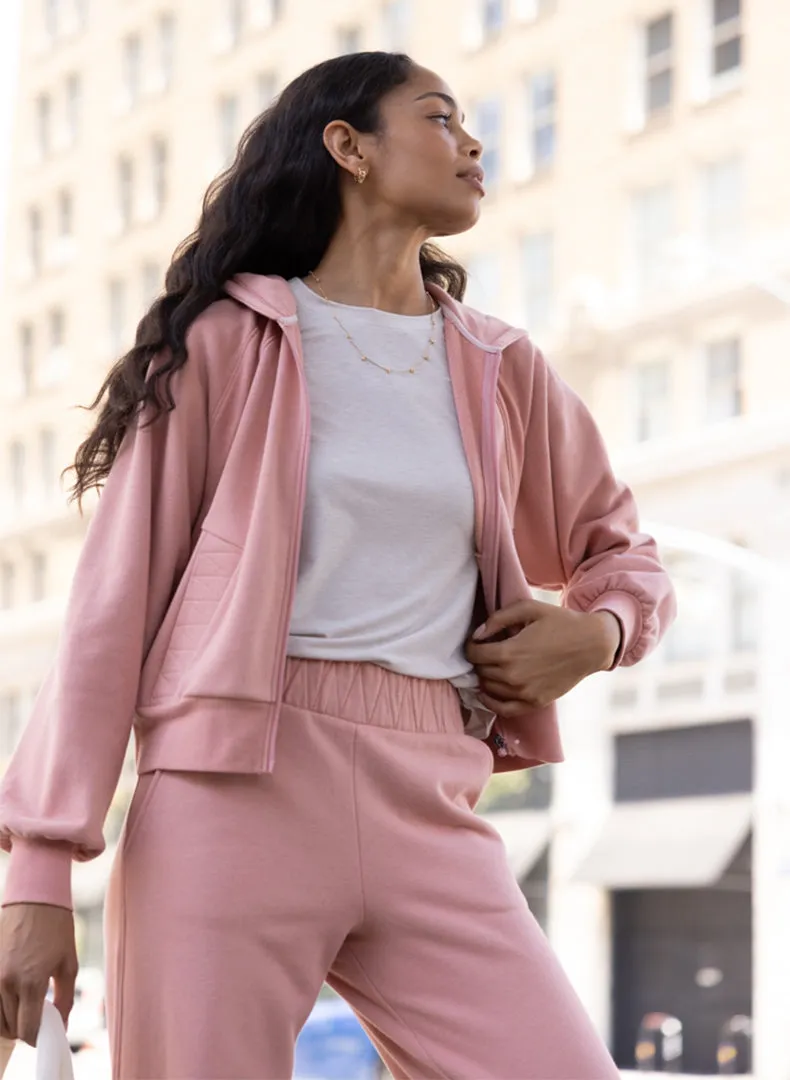Cloud Trapunto Stitch Hoodie