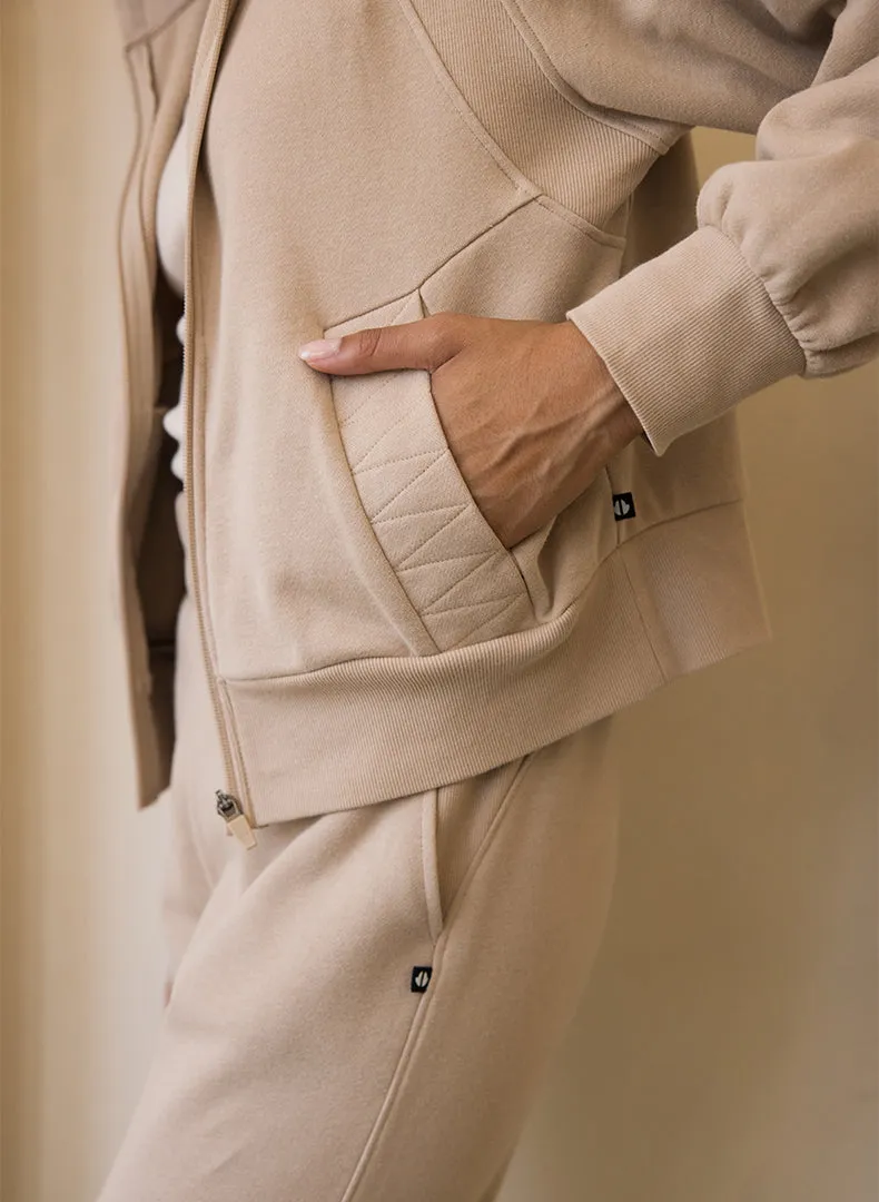 Cloud Trapunto Stitch Hoodie