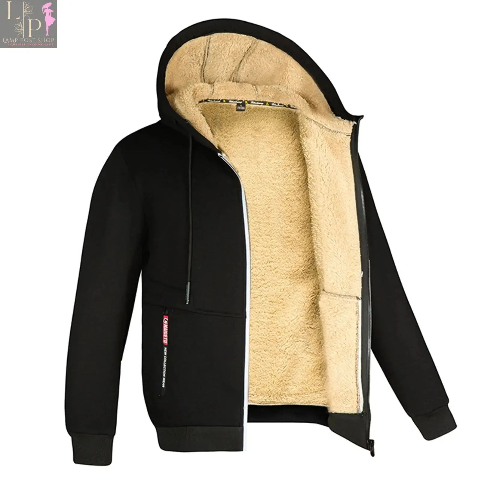 Coats Zipper Hoodies, Warm Jackets Long Sleeve Sweatshirts, Casual Sports Hooded Coats
