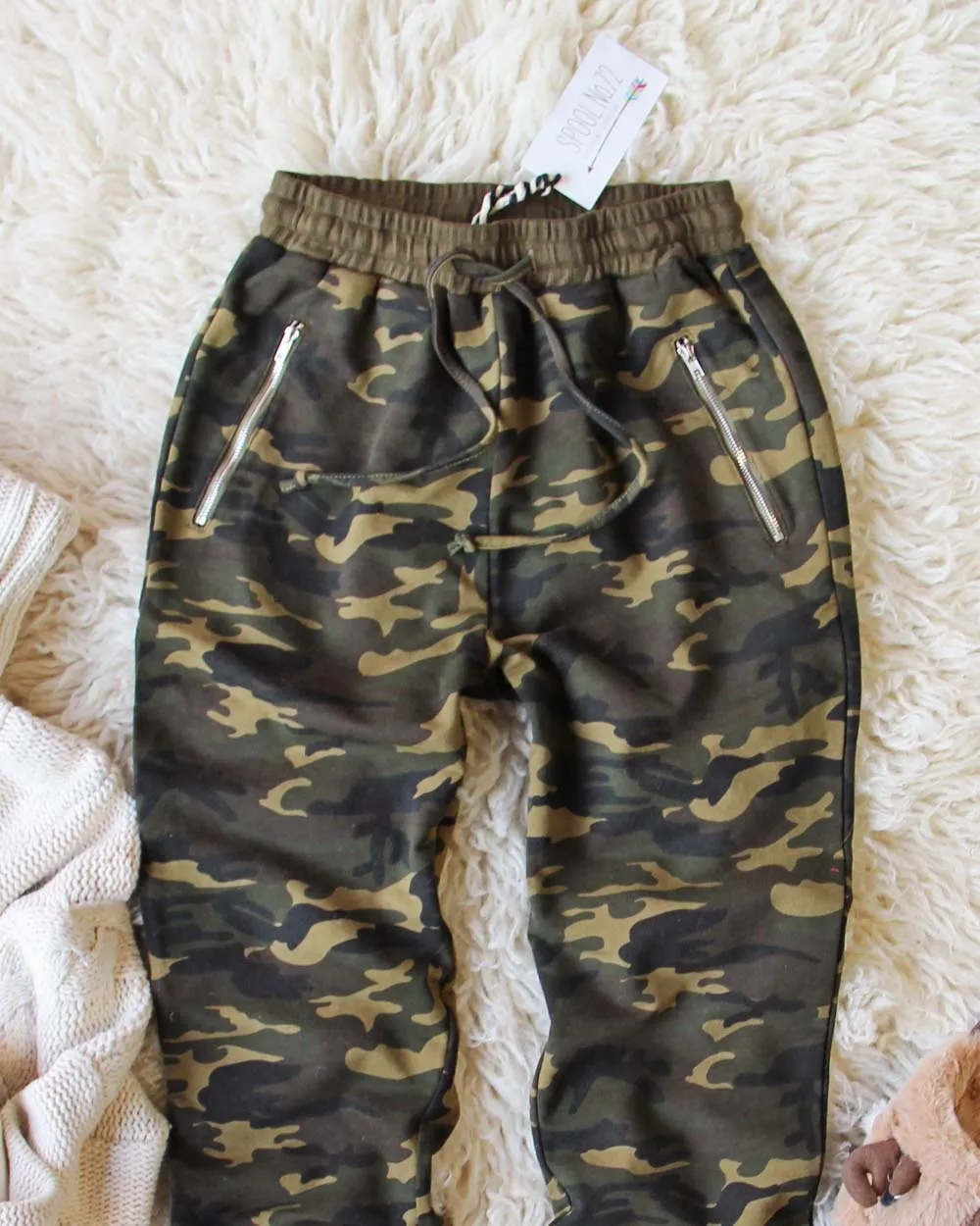 Cozy Camo Joggers