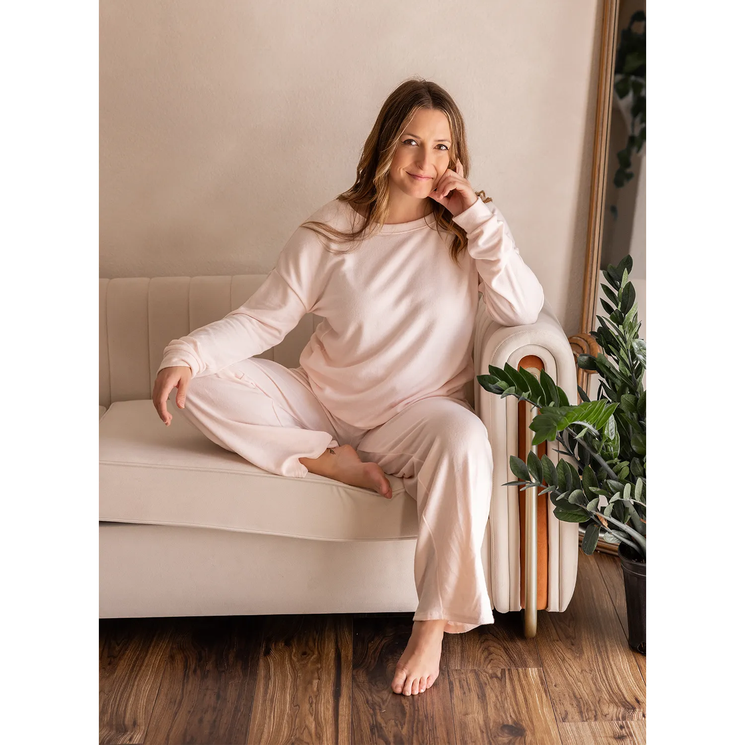 Cozy Crew Neck Top