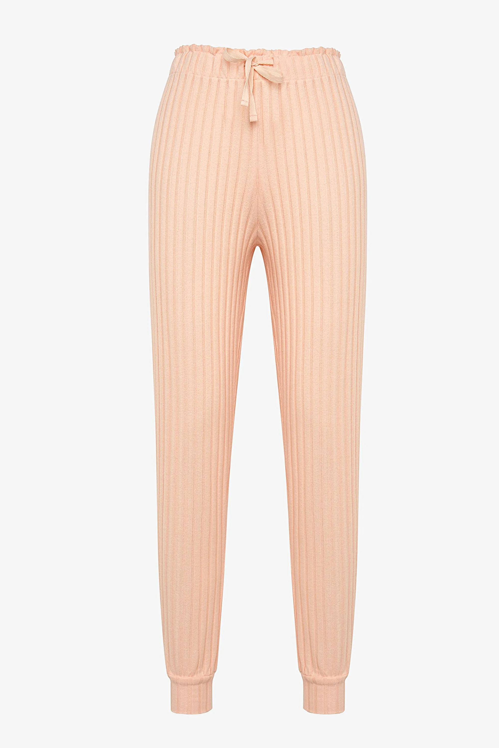 Cozy Rib Pink Trousers