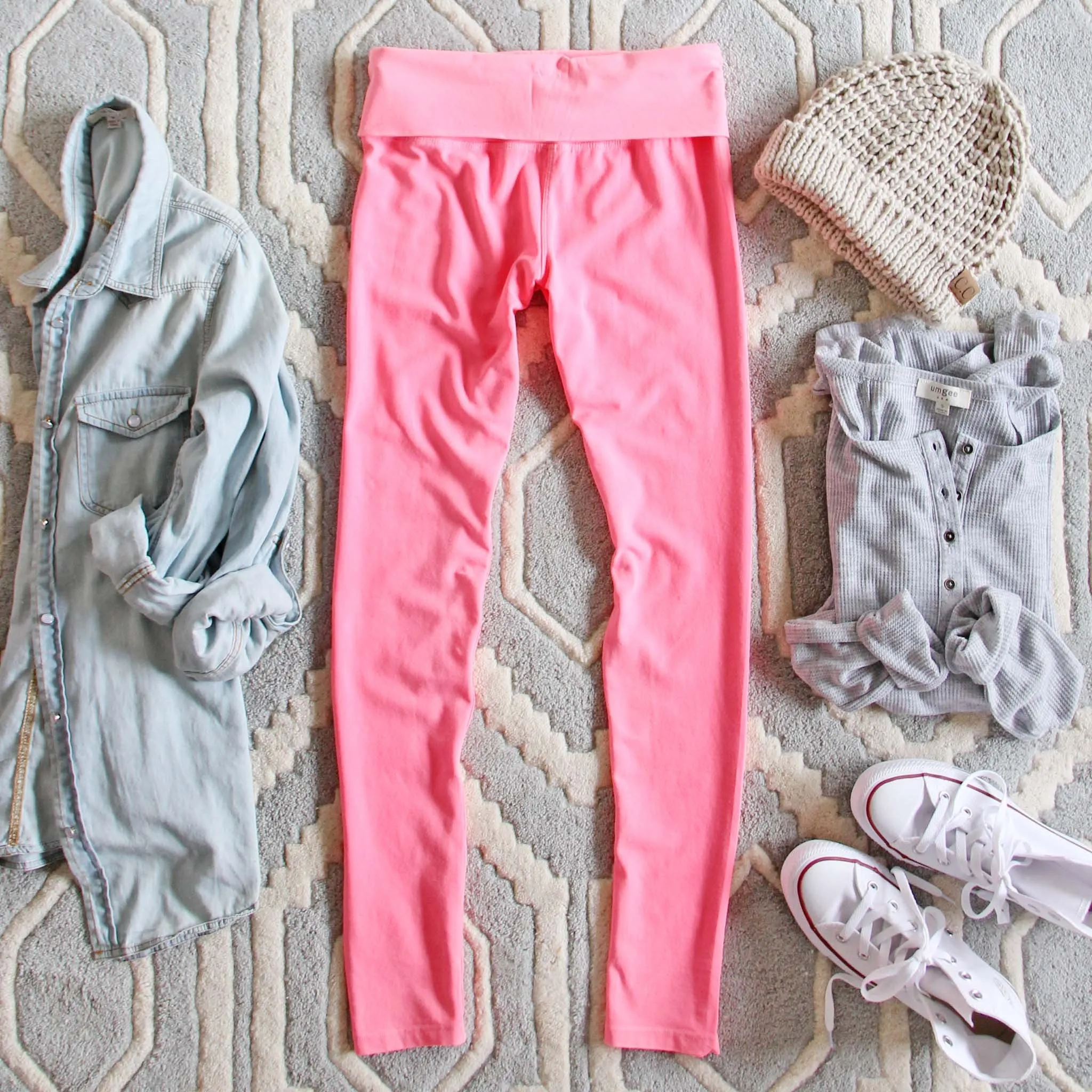 Cozy Roll Yoga Pants