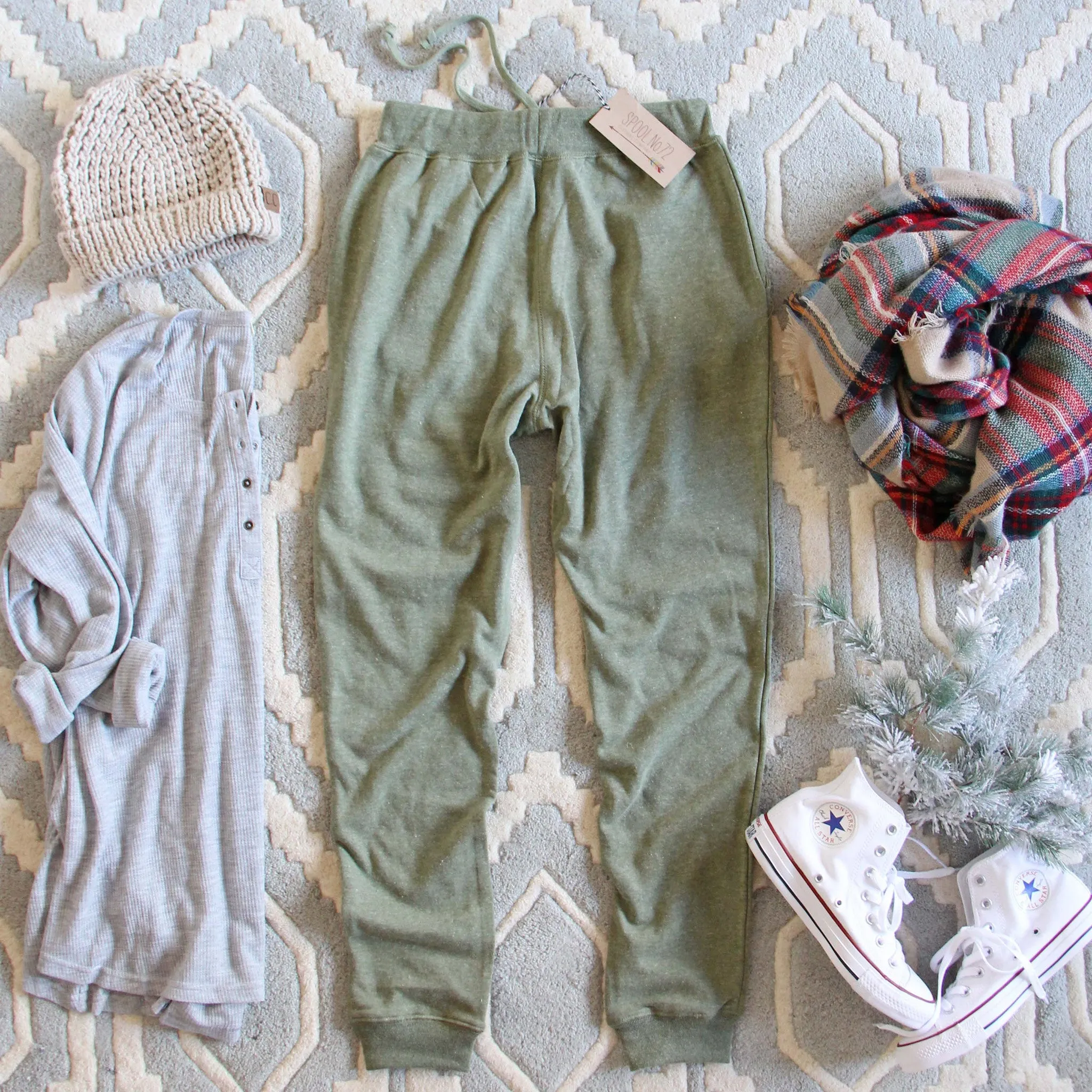 Cozy Sage Joggers