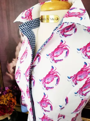 CRAB LOVE IN FUCHSIA